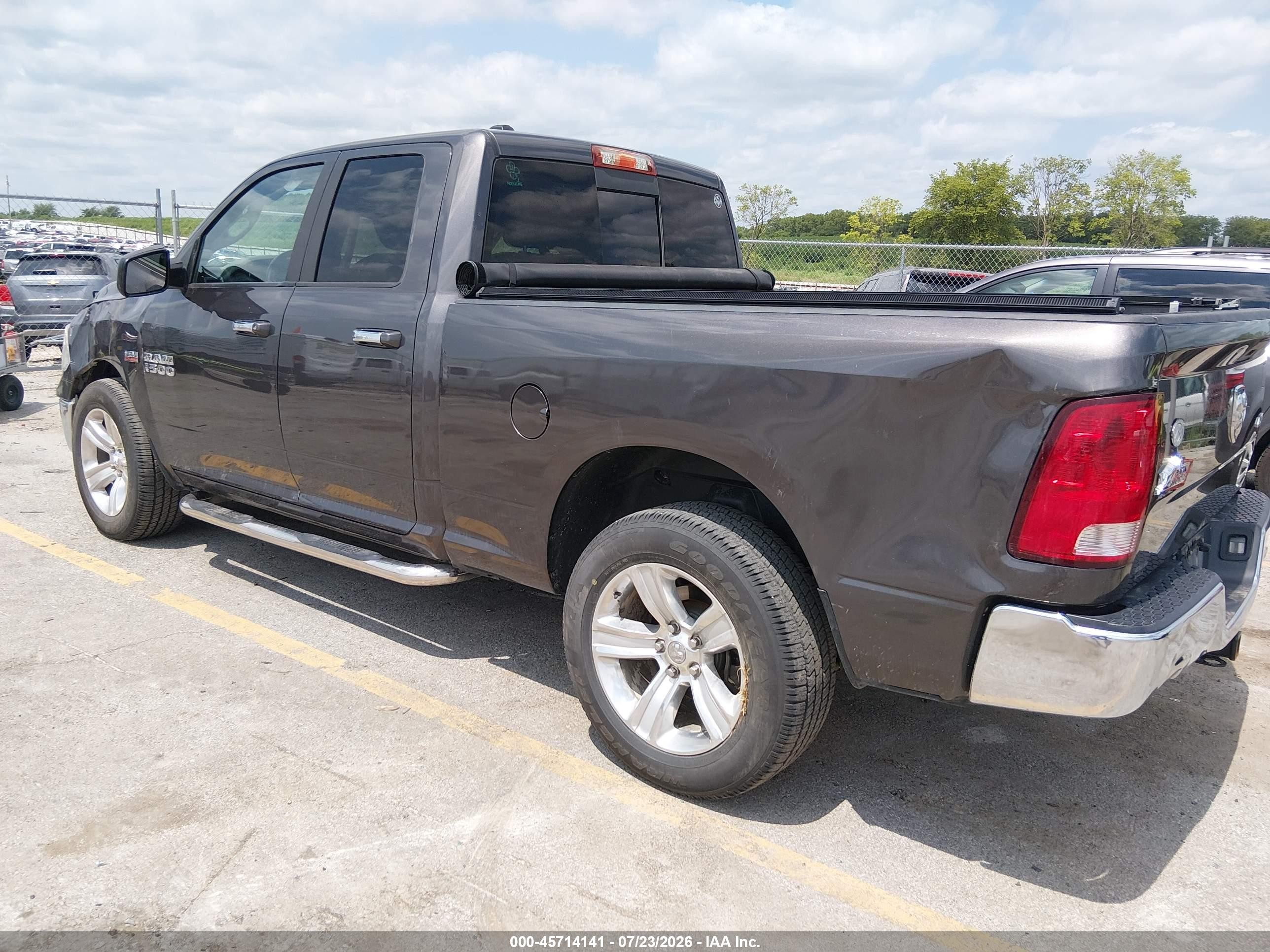 2014 Ram 1500 Big Horn/lone Star/outdoorsman/slt Gray vin: 1C6RR7GT5ES288557