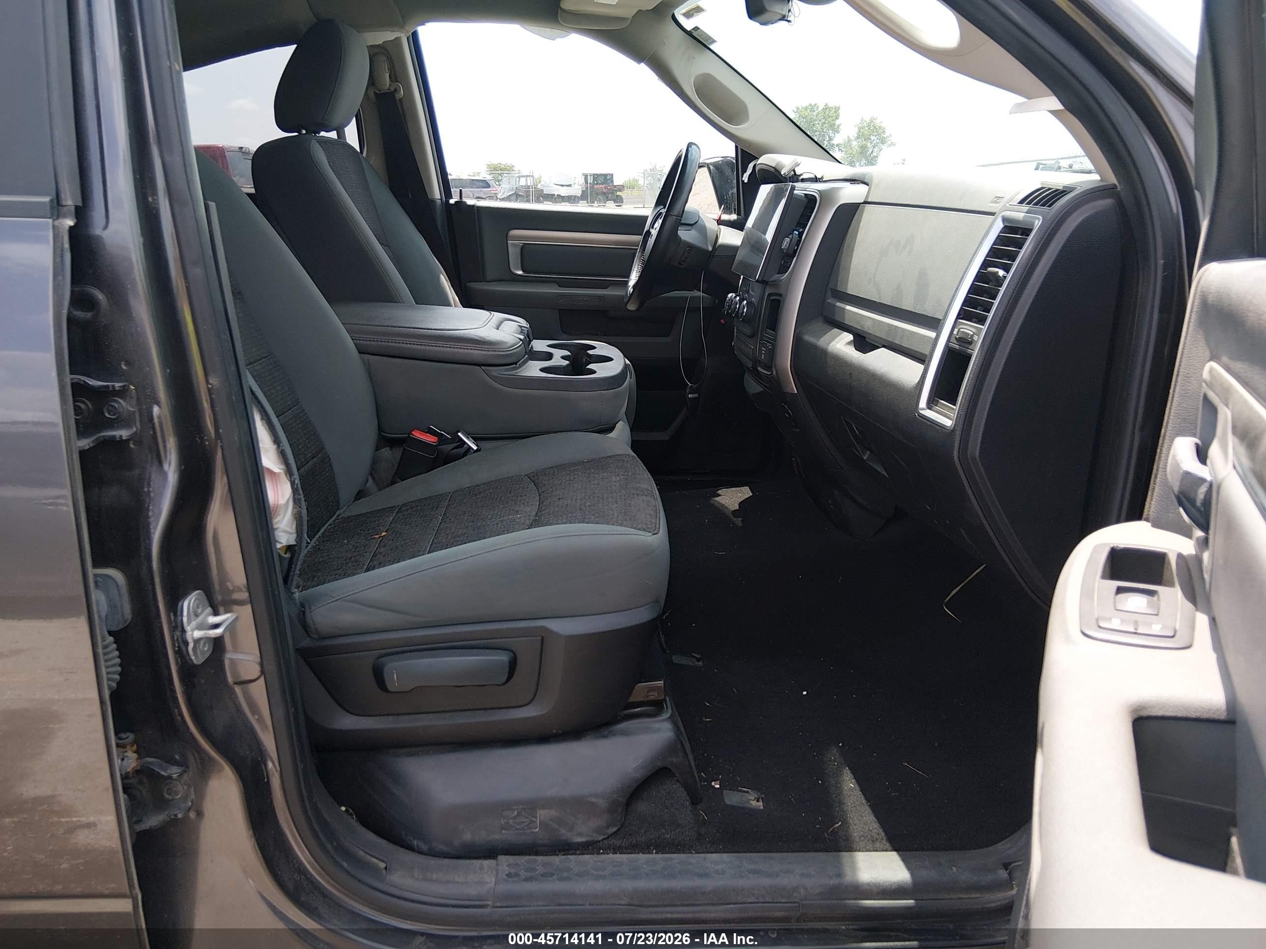 2014 Ram 1500 Big Horn/lone Star/outdoorsman/slt Gray vin: 1C6RR7GT5ES288557