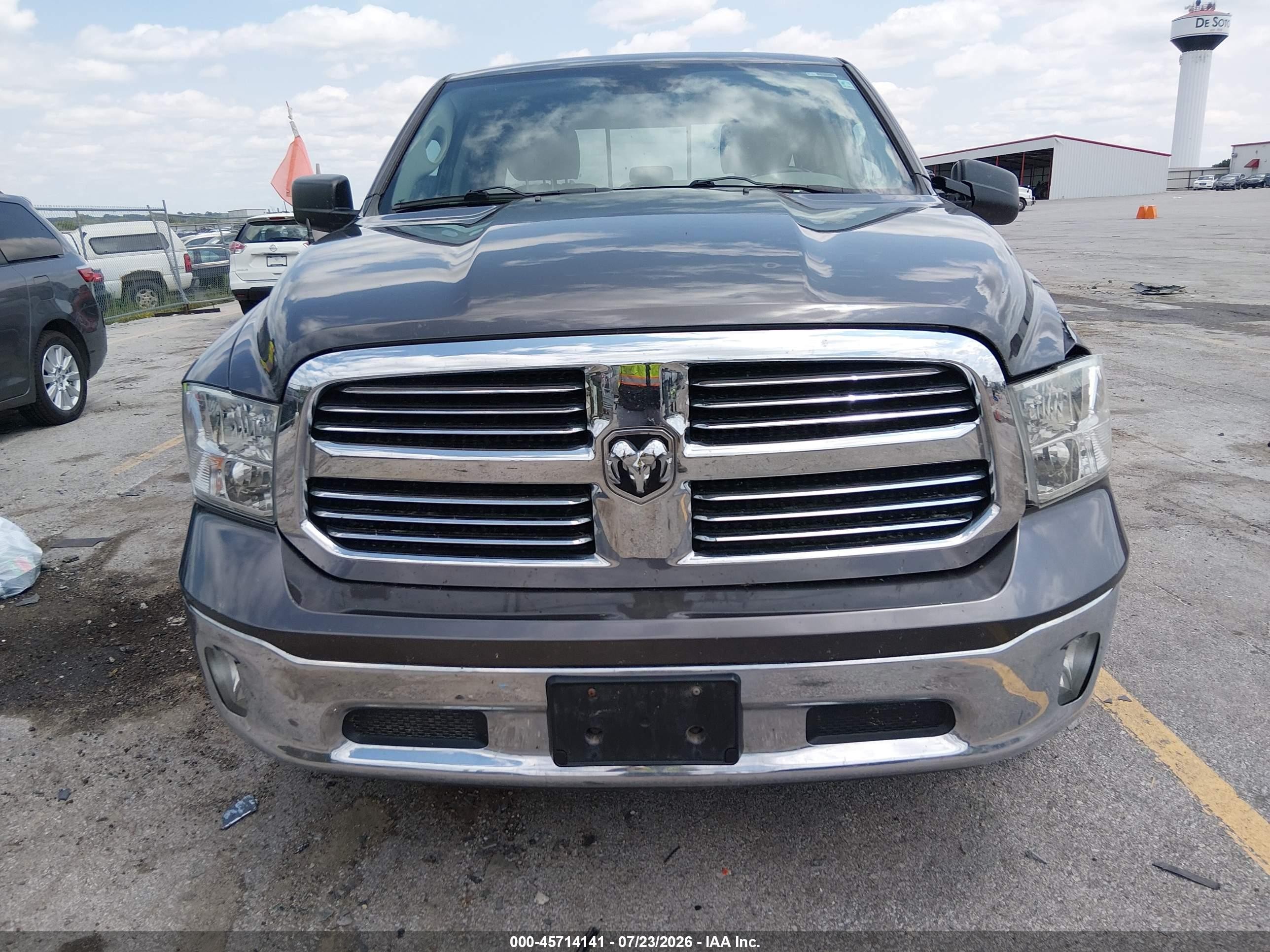 2014 Ram 1500 Big Horn/lone Star/outdoorsman/slt Gray vin: 1C6RR7GT5ES288557