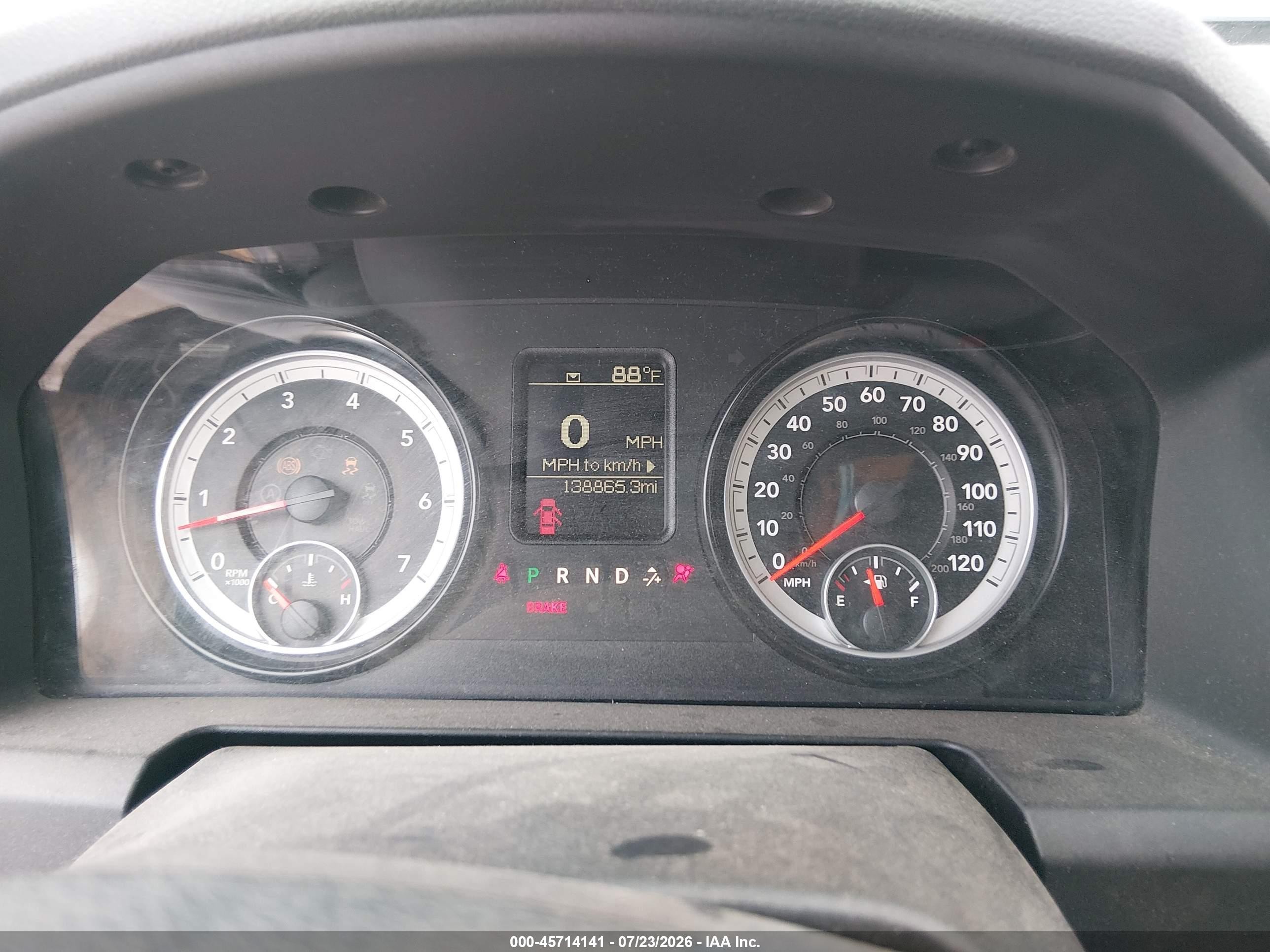 2014 Ram 1500 Big Horn/lone Star/outdoorsman/slt Gray vin: 1C6RR7GT5ES288557