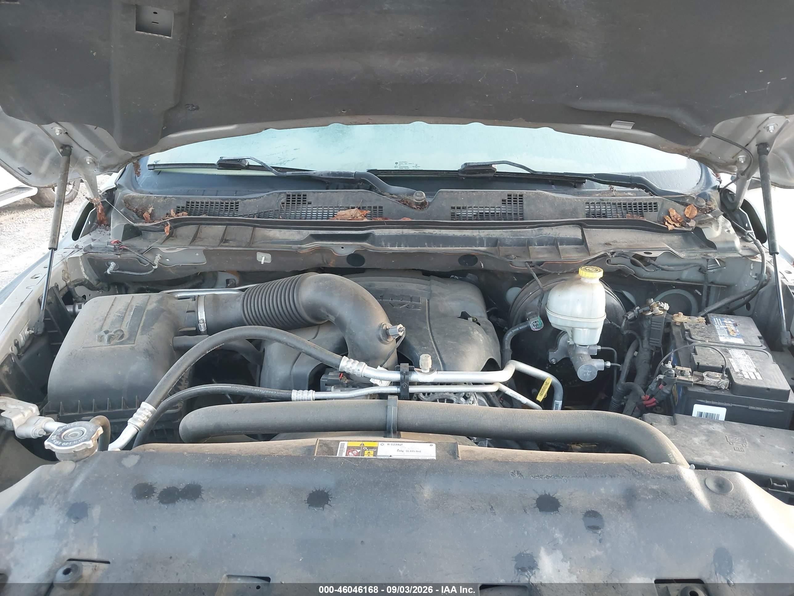 2014 Ram 1500 Slt Silver vin: 1C6RR7GT5ES359188