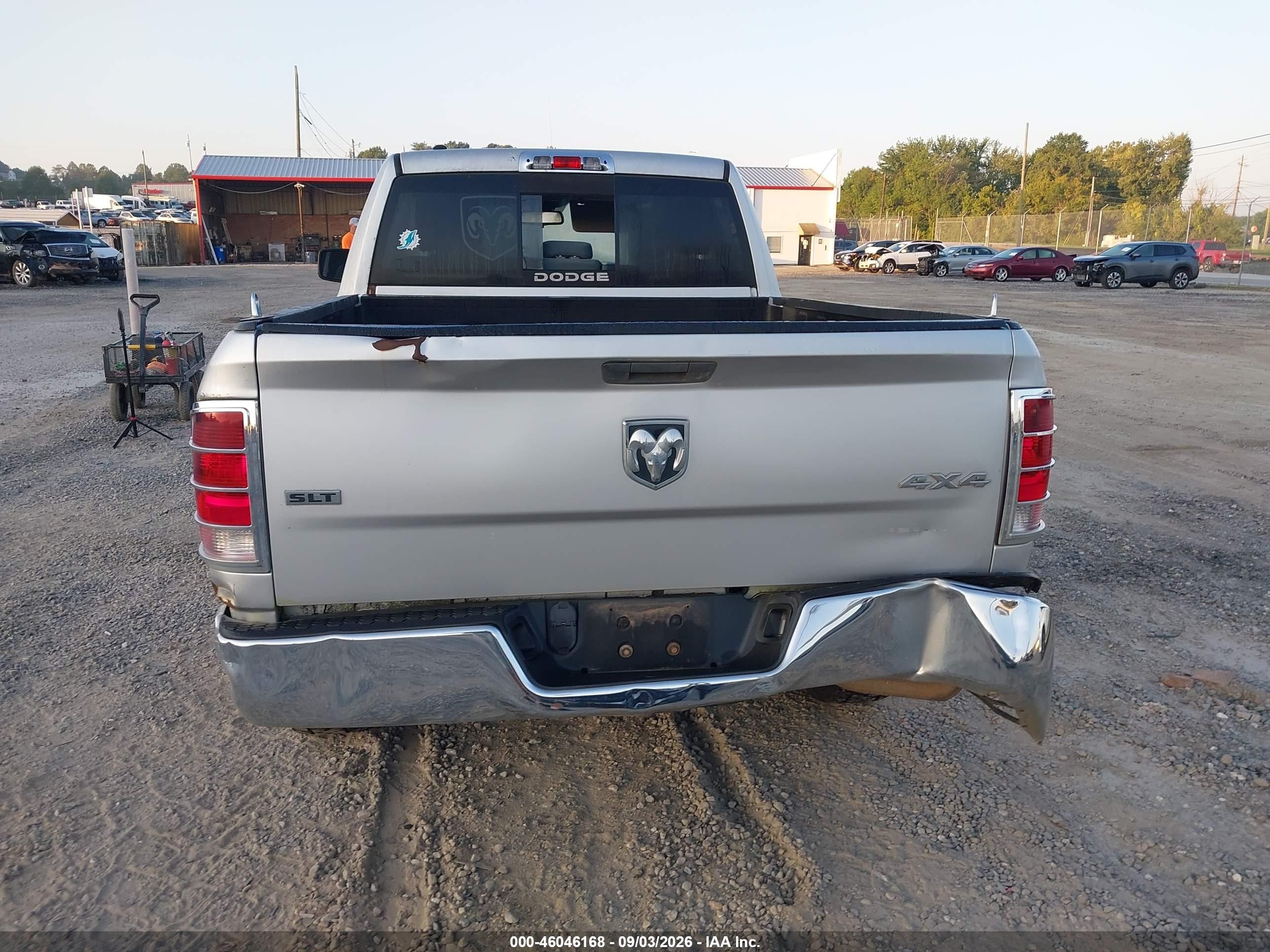 2014 Ram 1500 Slt Silver vin: 1C6RR7GT5ES359188
