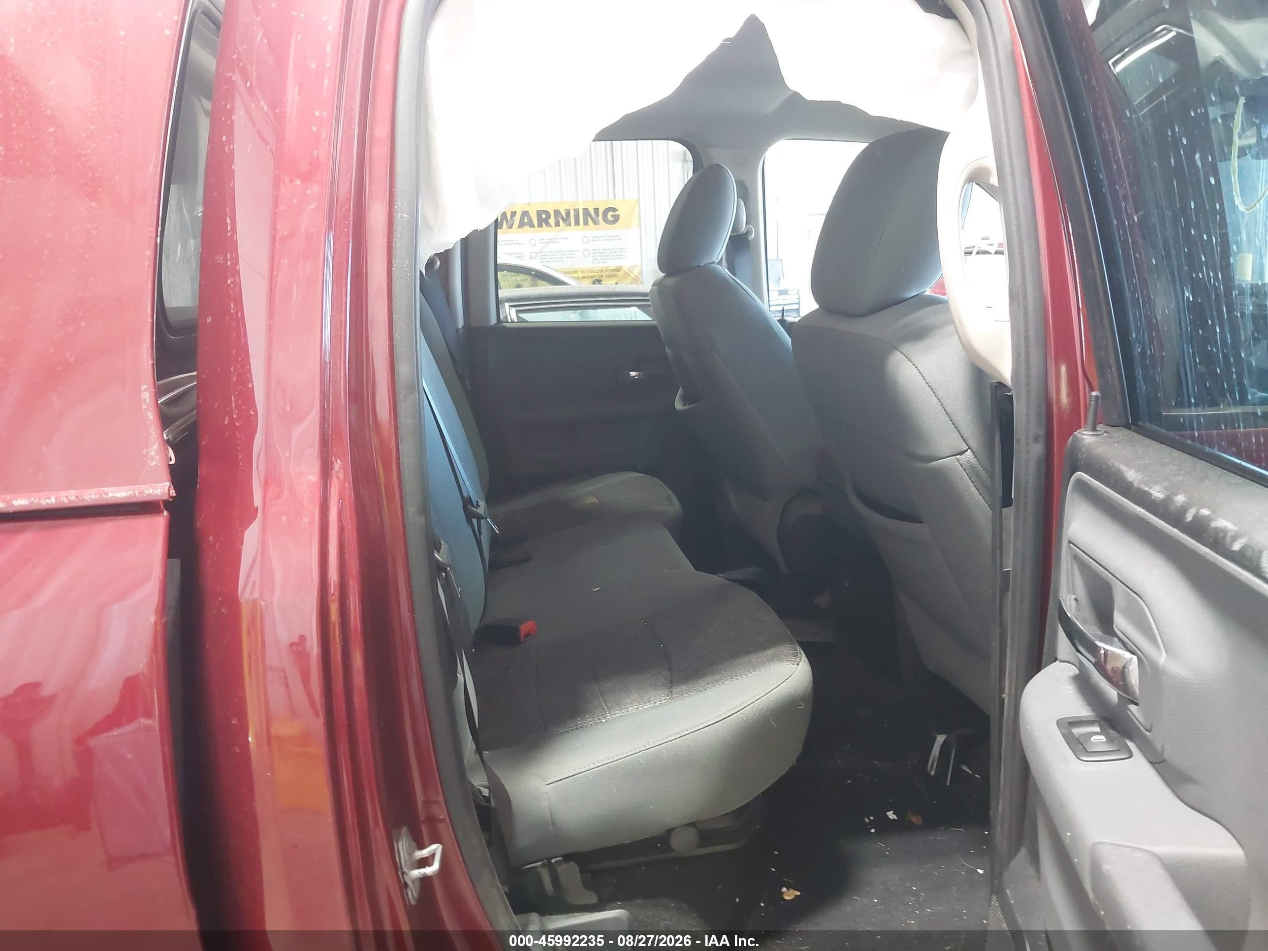 2014 Ram 1500 Big Horn Red vin: 1C6RR7GT5ES447111