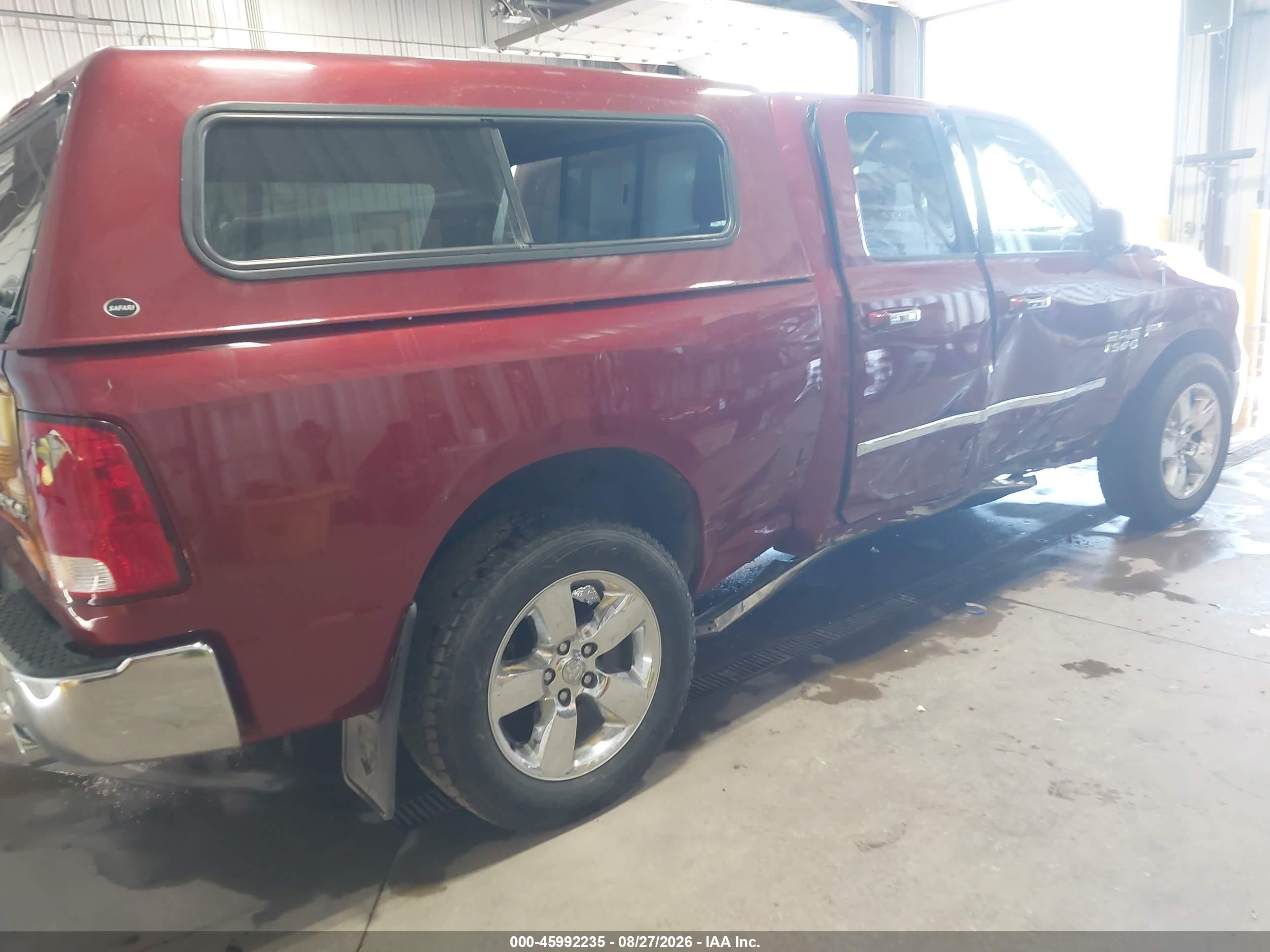 2014 Ram 1500 Big Horn Red vin: 1C6RR7GT5ES447111