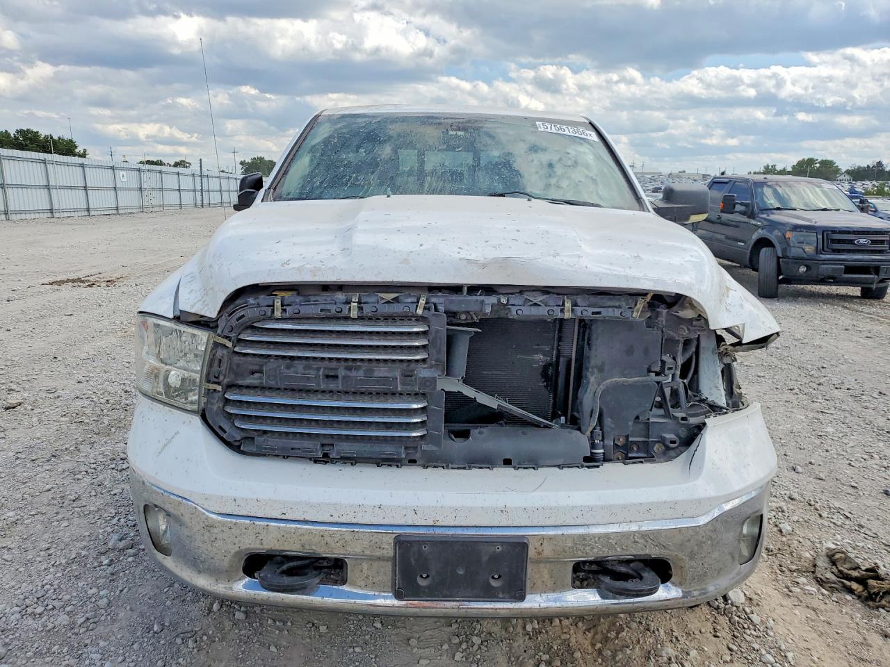 2015 Ram 1500 Slt White vin: 1C6RR7GT5FS643552