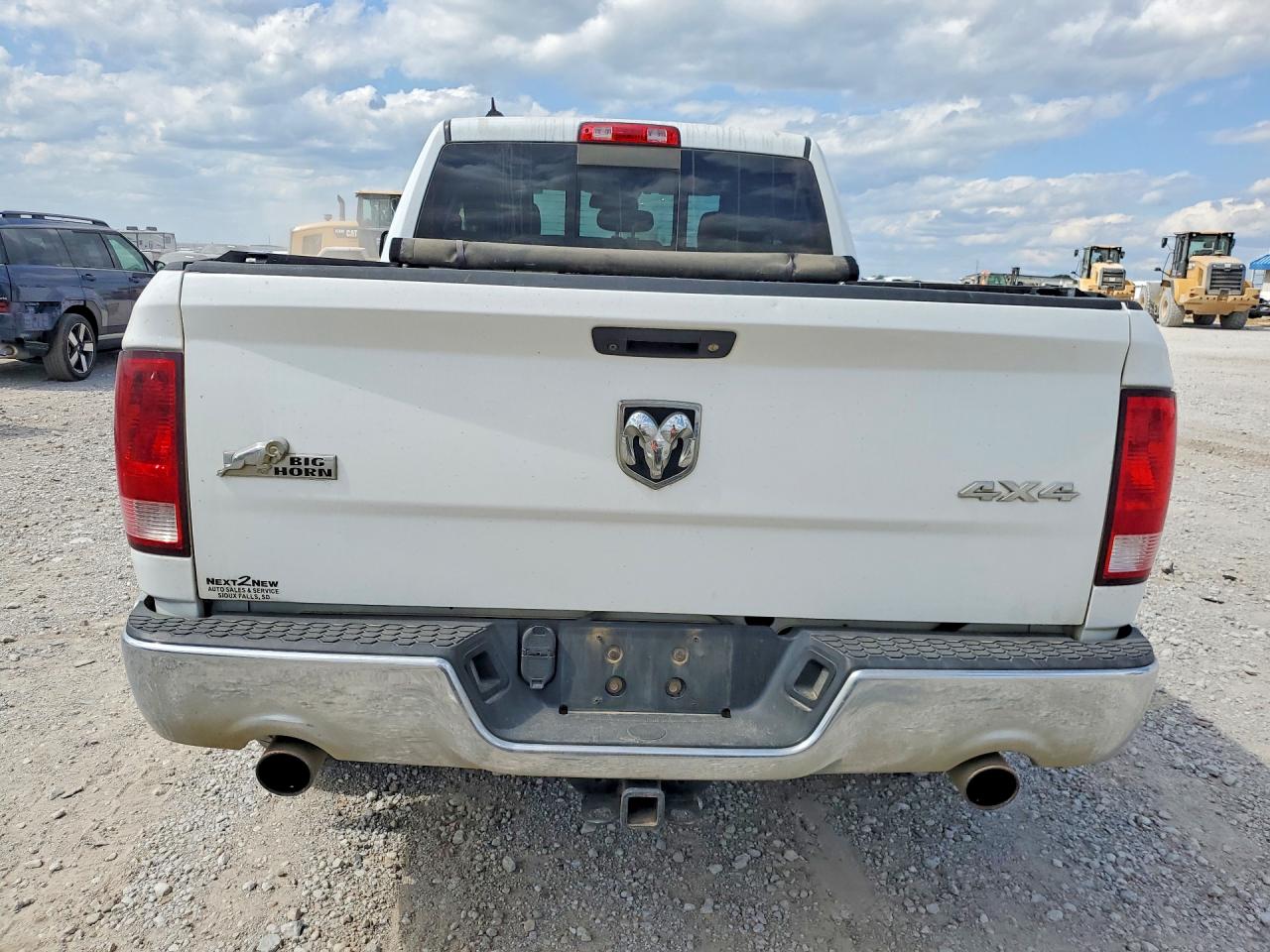 2015 Ram 1500 Slt White vin: 1C6RR7GT5FS643552