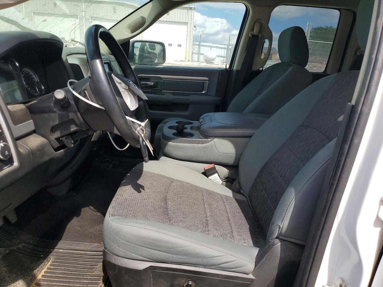 2015 Ram 1500 Slt White vin: 1C6RR7GT5FS643552