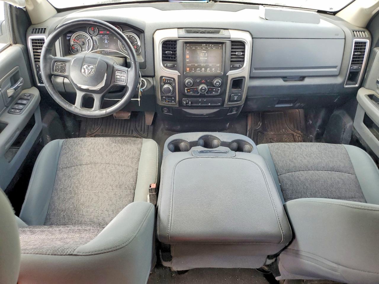 2015 Ram 1500 Slt White vin: 1C6RR7GT5FS643552