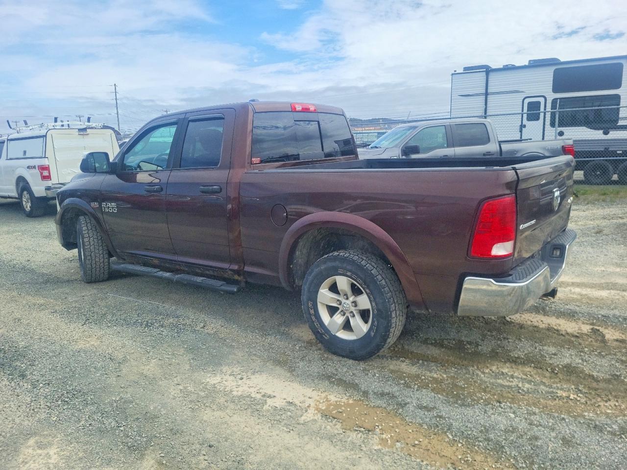 2015 Ram 1500 Slt Brown vin: 1C6RR7GT5FS752061