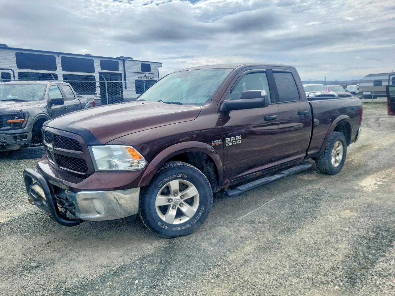 2015 Ram 1500 Slt Brown vin: 1C6RR7GT5FS752061
