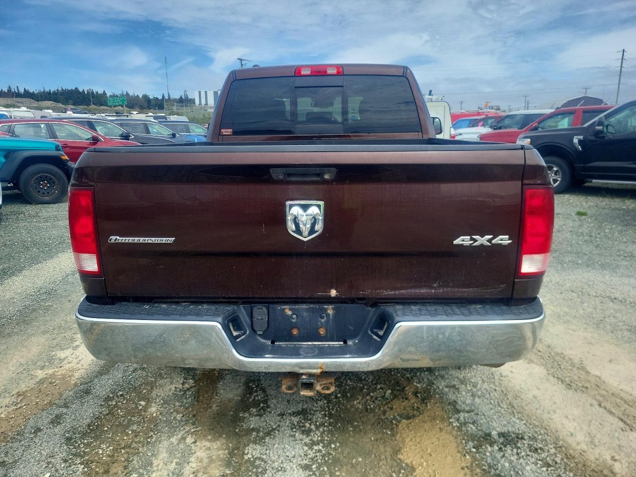 2015 Ram 1500 Slt Brown vin: 1C6RR7GT5FS752061
