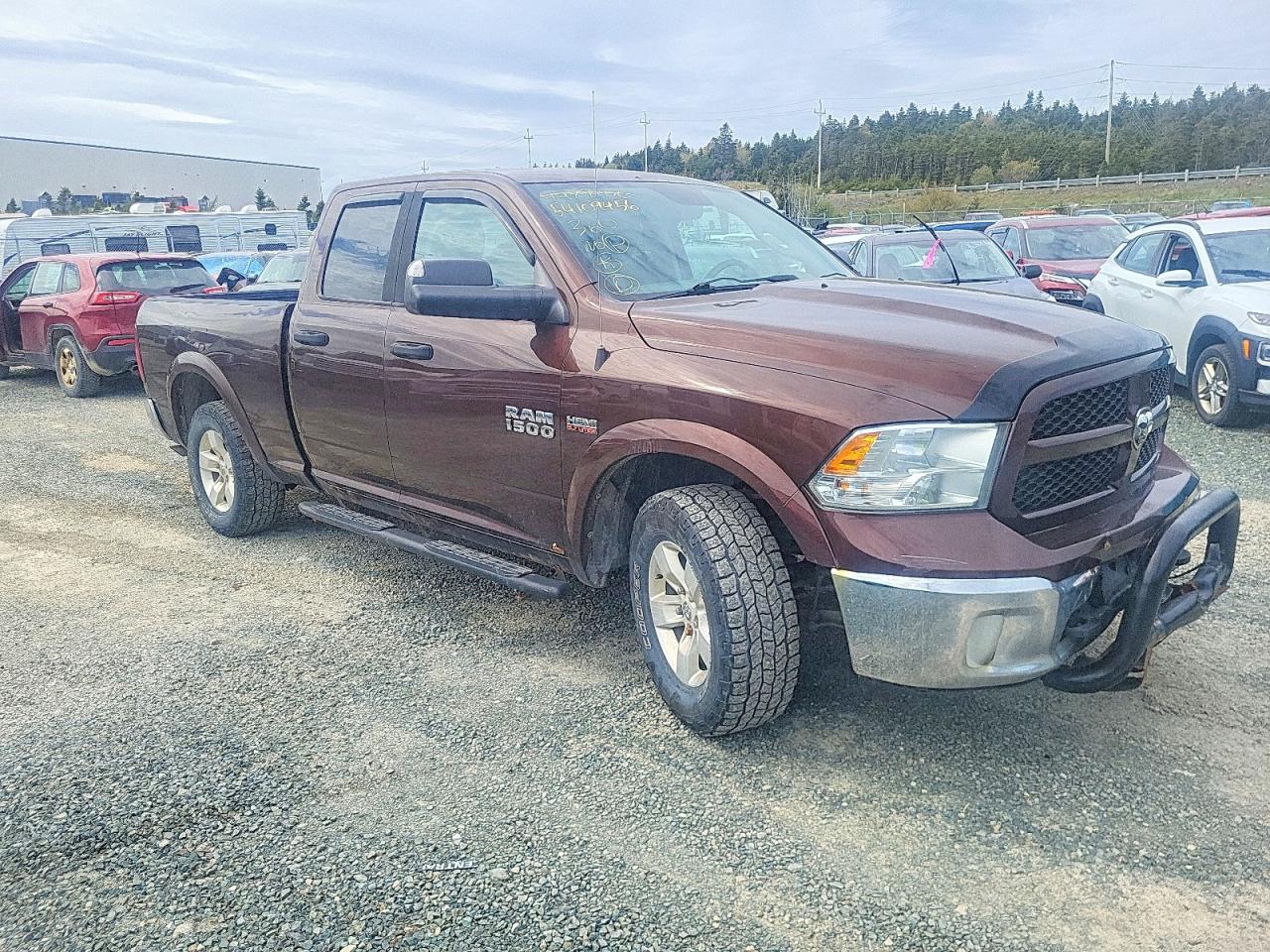 2015 Ram 1500 Slt Brown vin: 1C6RR7GT5FS752061