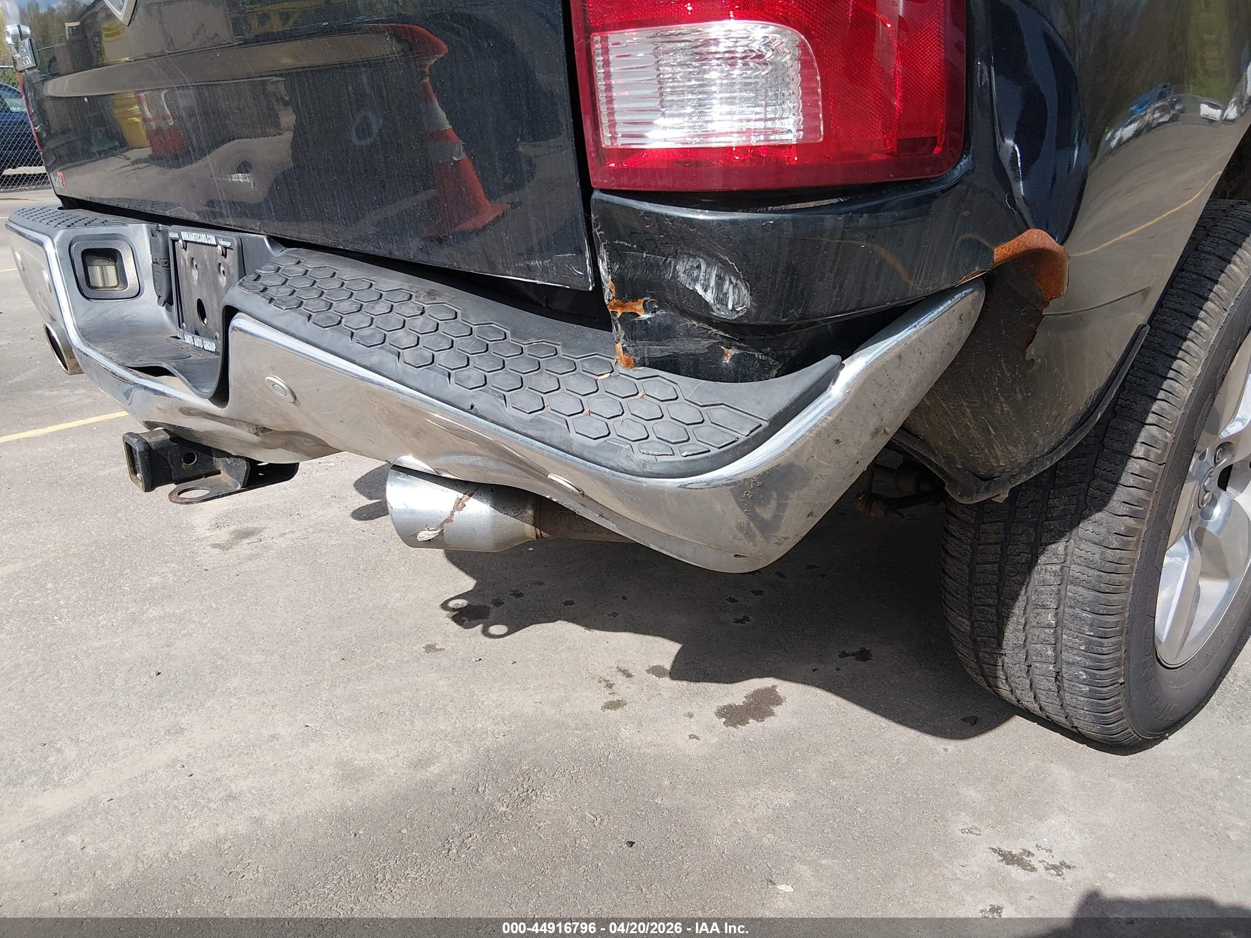 2015 Ram 1500 Big Horn Black vin: 1C6RR7GT5FS767045