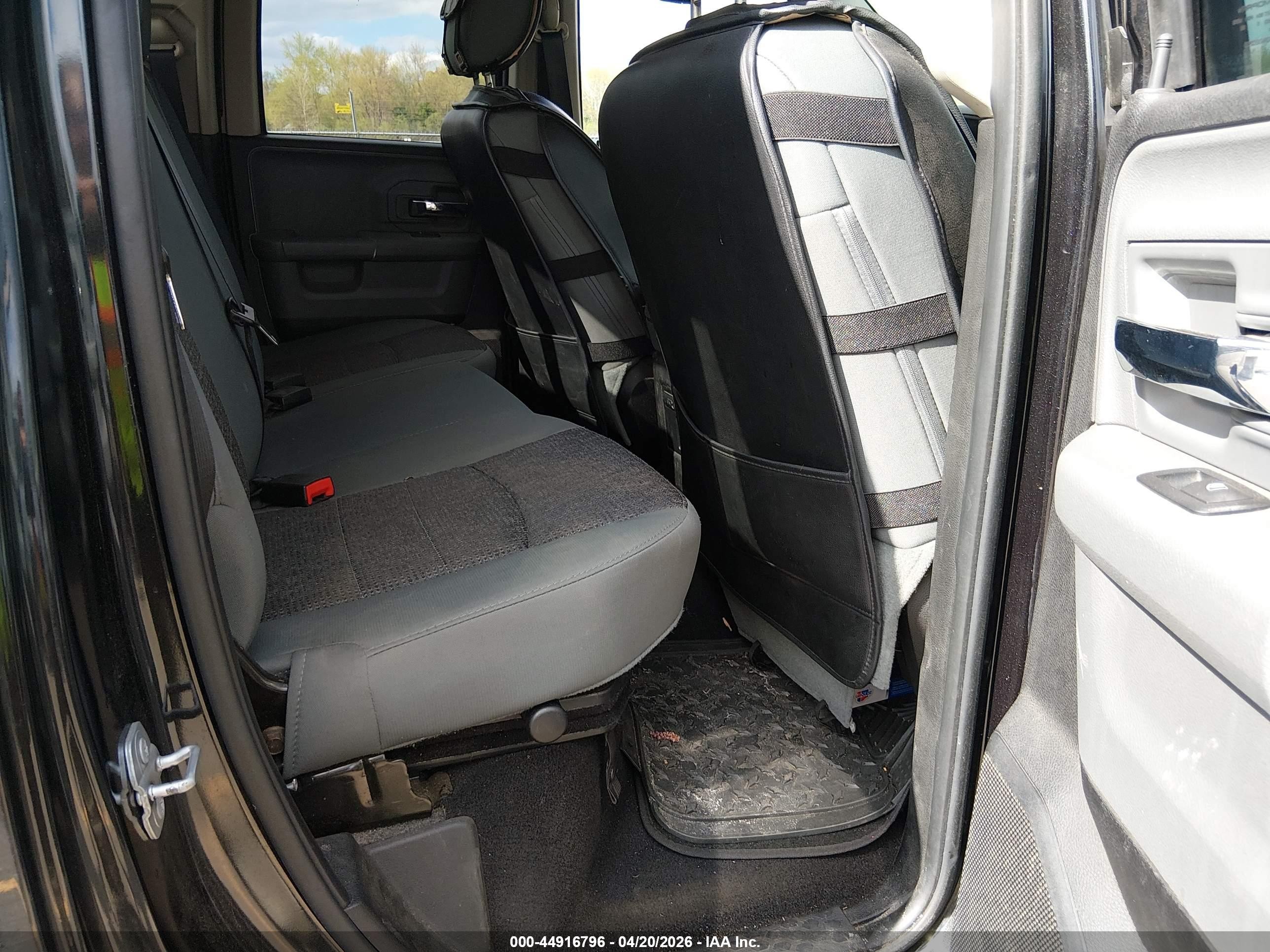 2015 Ram 1500 Big Horn Black vin: 1C6RR7GT5FS767045