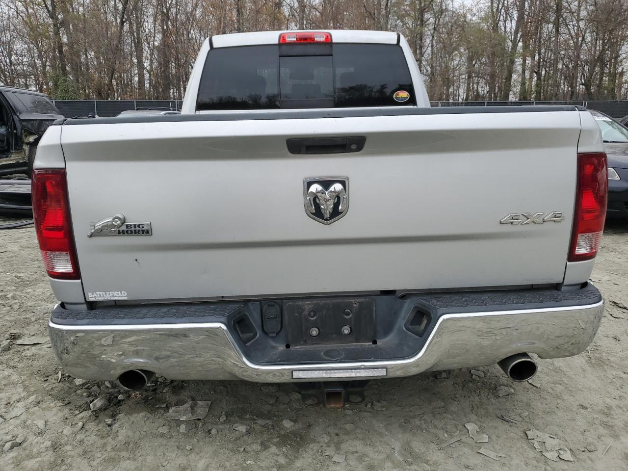 2016 Ram 1500 Slt Silver vin: 1C6RR7GT5GS264813