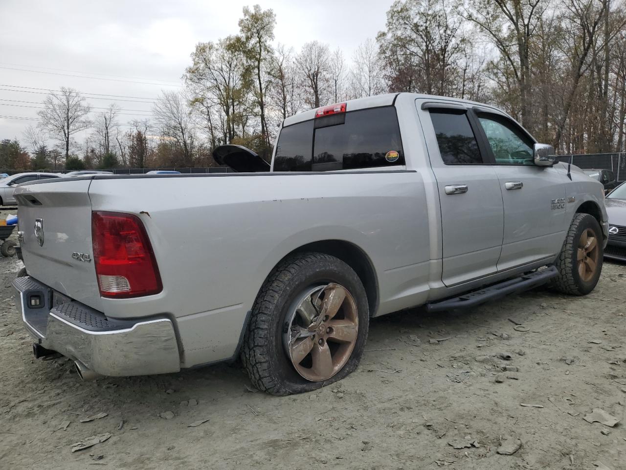 2016 Ram 1500 Slt Silver vin: 1C6RR7GT5GS264813