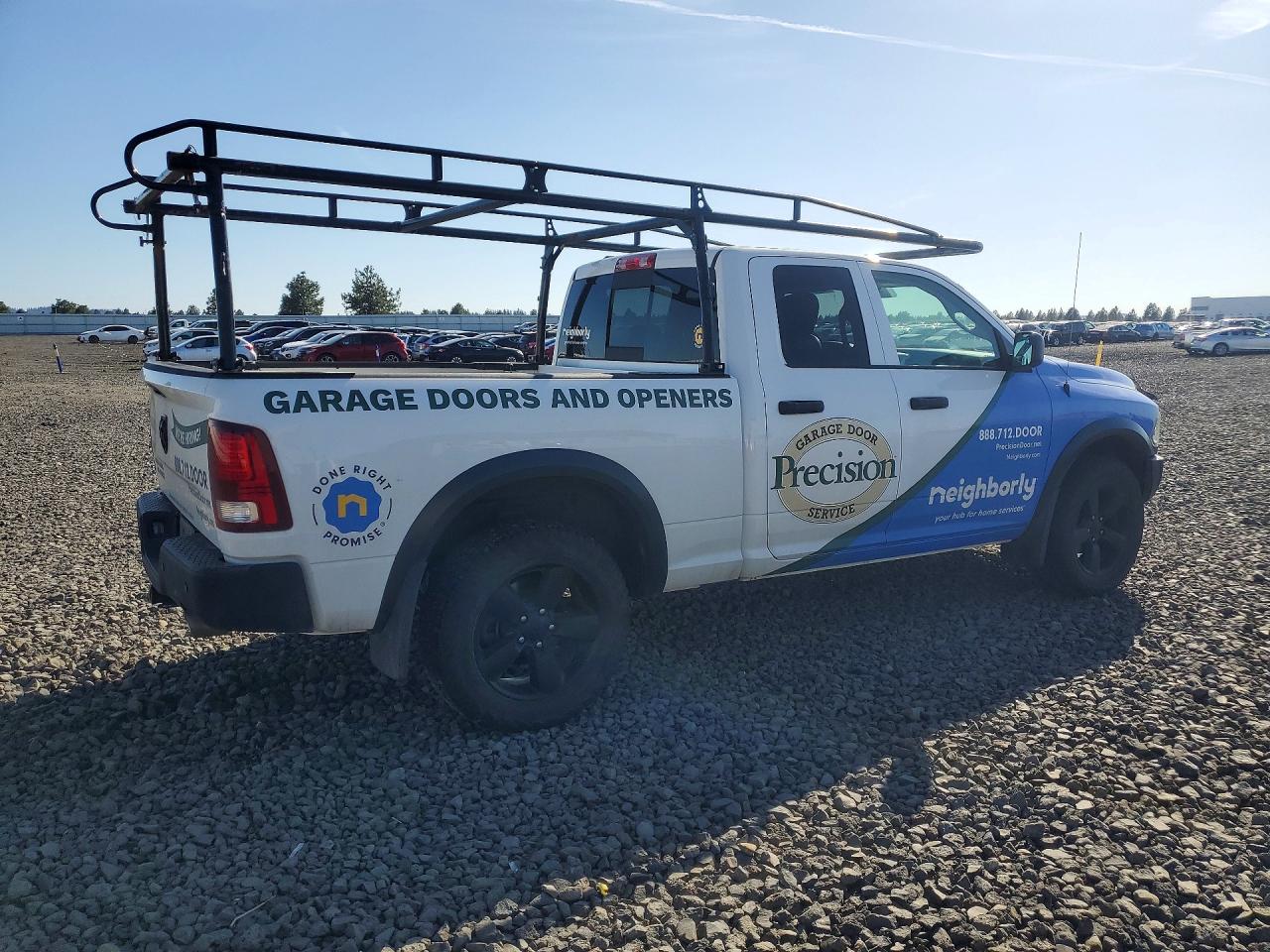 2020 Ram 1500 Classic Warlock White vin: 1C6RR7GT5LS145346