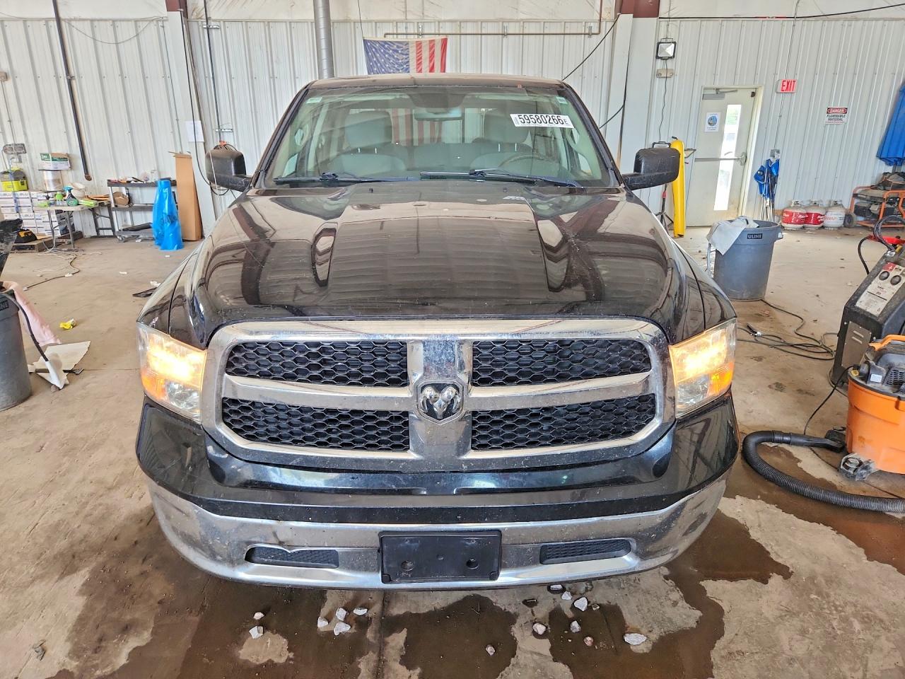 2014 Ram 1500 Slt Black vin: 1C6RR7GT6ES239450