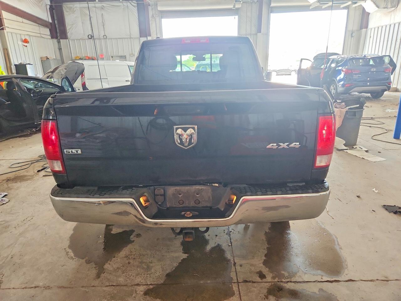 2014 Ram 1500 Slt Black vin: 1C6RR7GT6ES239450