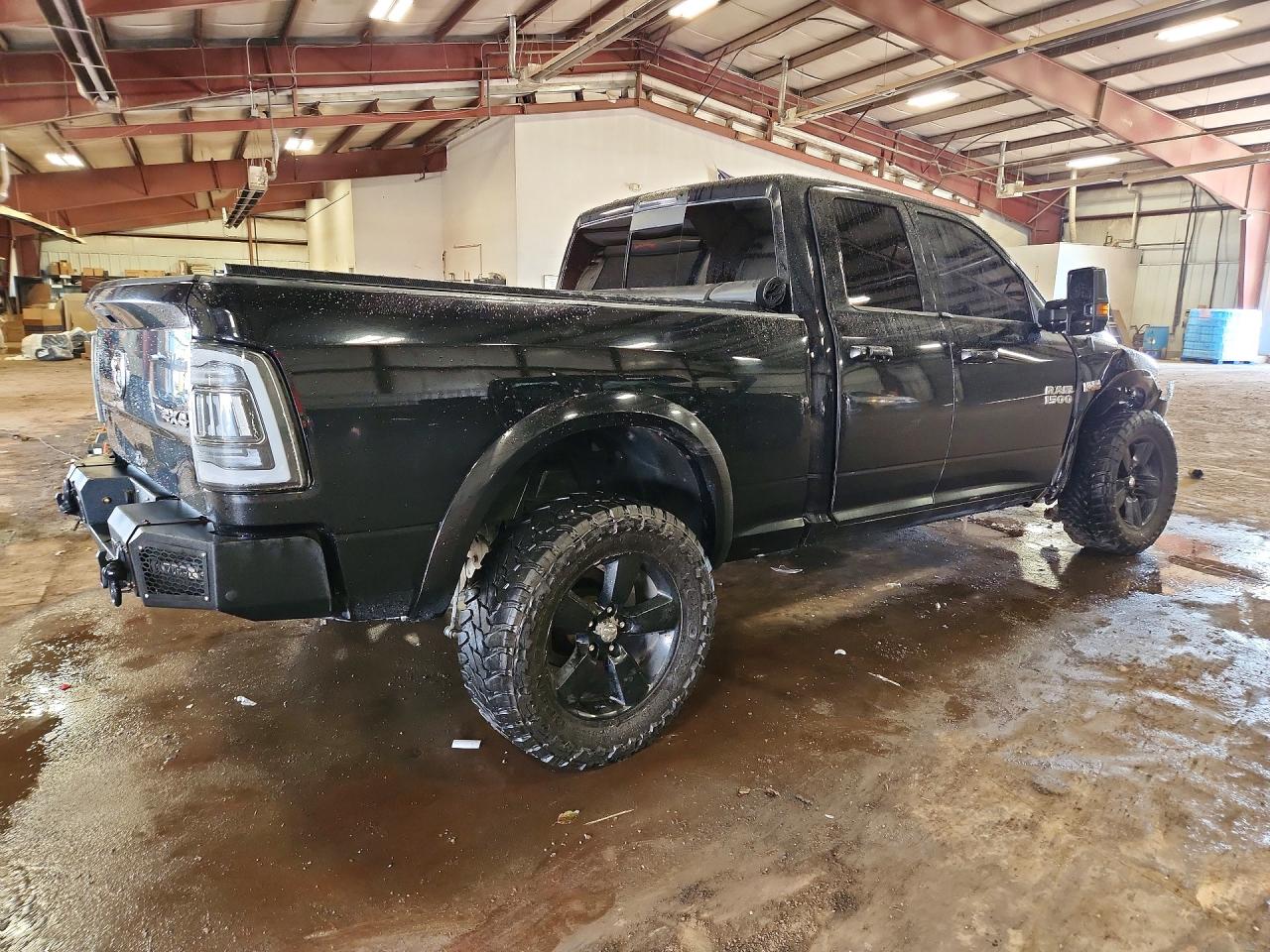 2014 Ram 1500 Slt Black vin: 1C6RR7GT6ES333246