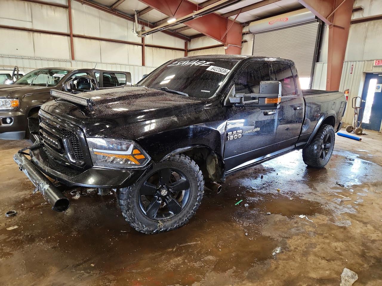 2014 Ram 1500 Slt Черный vin: 1C6RR7GT6ES333246