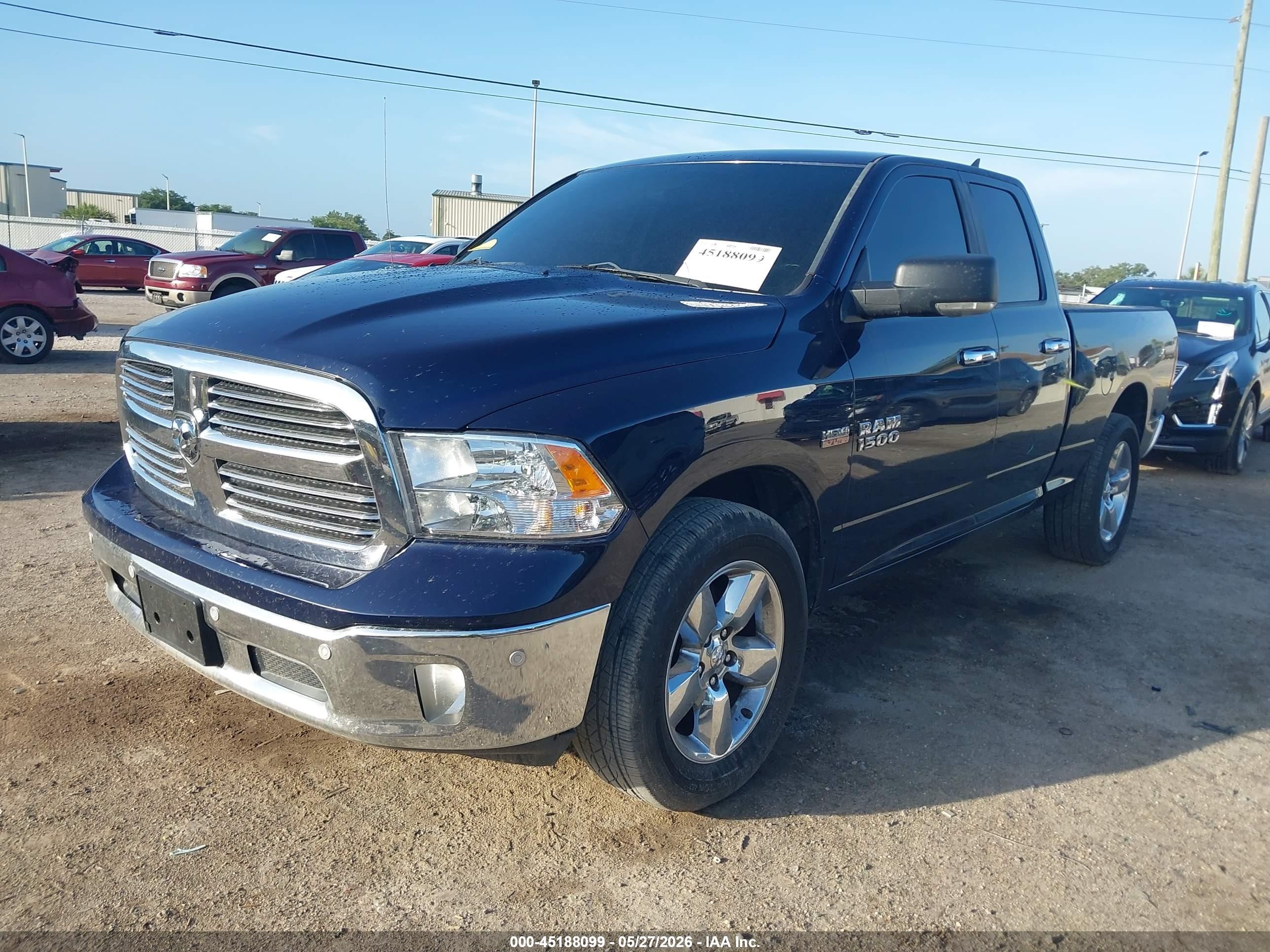 2014 Ram 1500 Big Horn Navy vin: 1C6RR7GT6ES392944