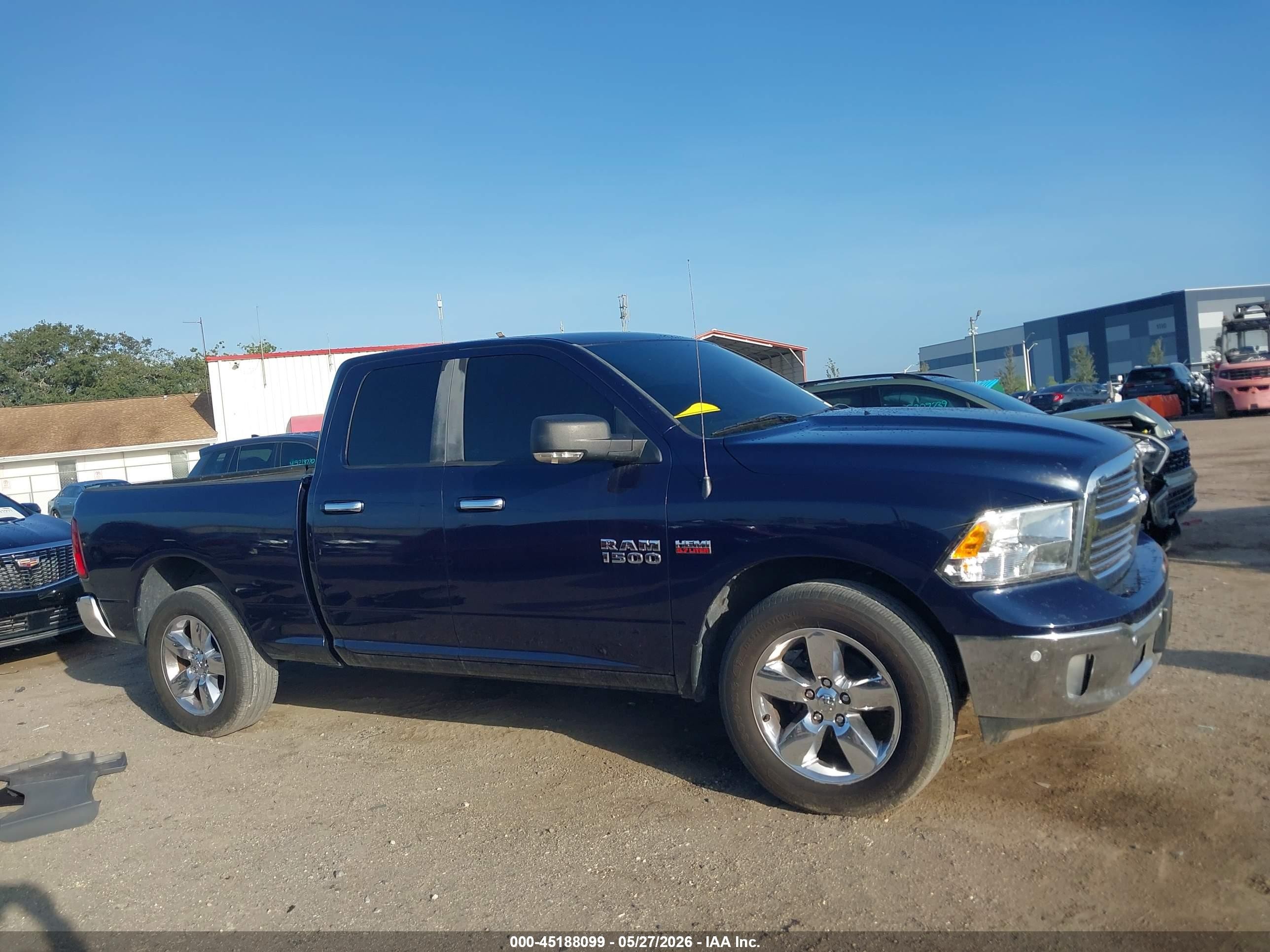 2014 Ram 1500 Big Horn Navy vin: 1C6RR7GT6ES392944