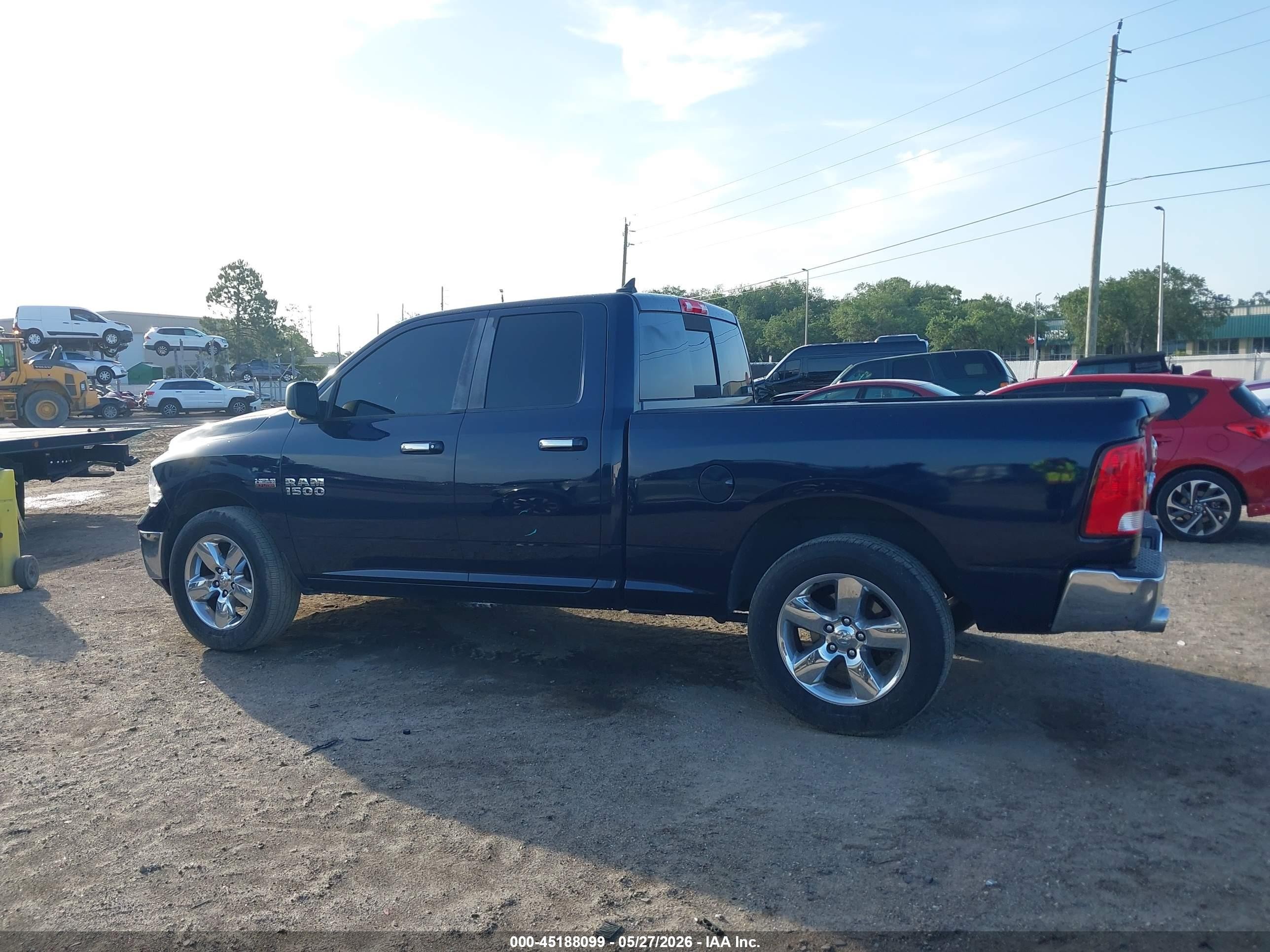 2014 Ram 1500 Big Horn Navy vin: 1C6RR7GT6ES392944