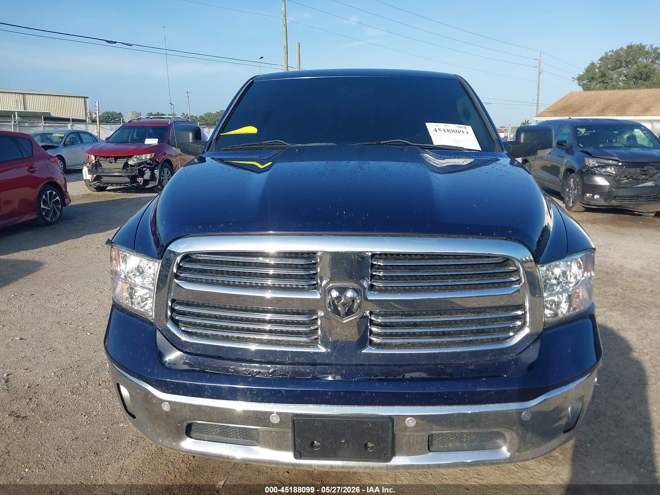 2014 Ram 1500 Big Horn Navy vin: 1C6RR7GT6ES392944