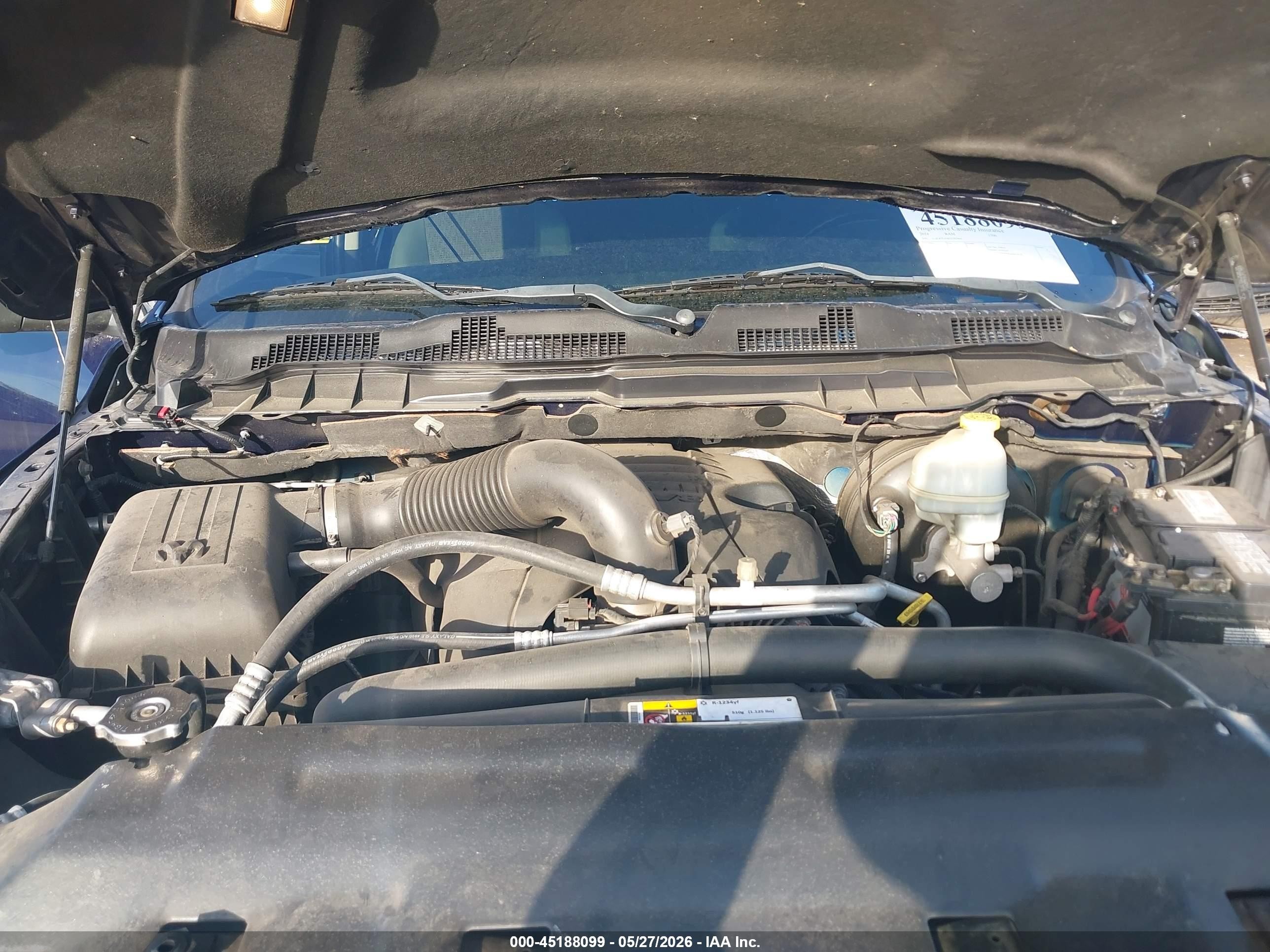 2014 Ram 1500 Big Horn Navy vin: 1C6RR7GT6ES392944
