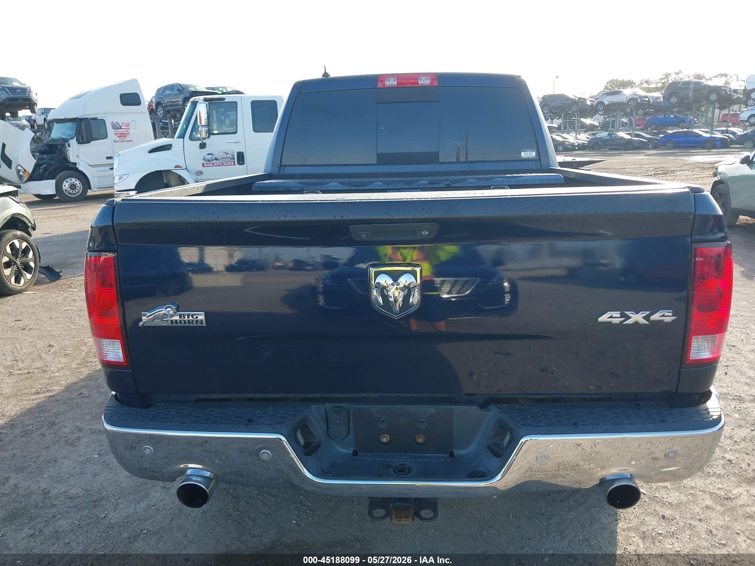 2014 Ram 1500 Big Horn Navy vin: 1C6RR7GT6ES392944