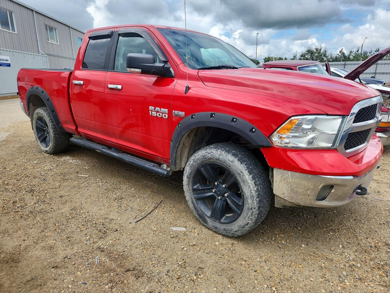 2015 Ram 1500 Slt Red vin: 1C6RR7GT6FS538163