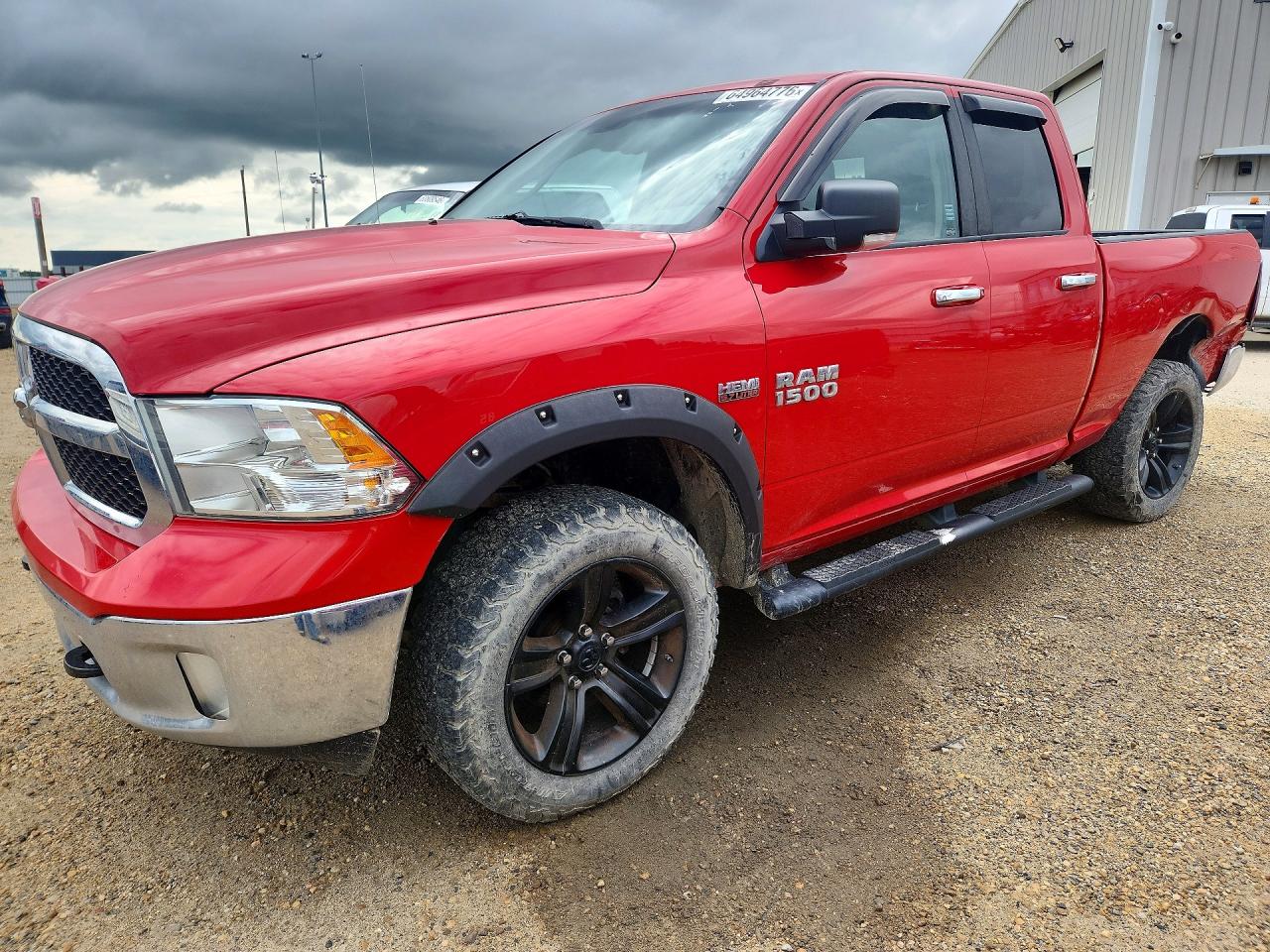 2015 Ram 1500 Slt Red vin: 1C6RR7GT6FS538163