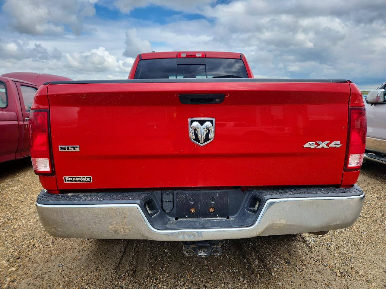 2015 Ram 1500 Slt Red vin: 1C6RR7GT6FS538163