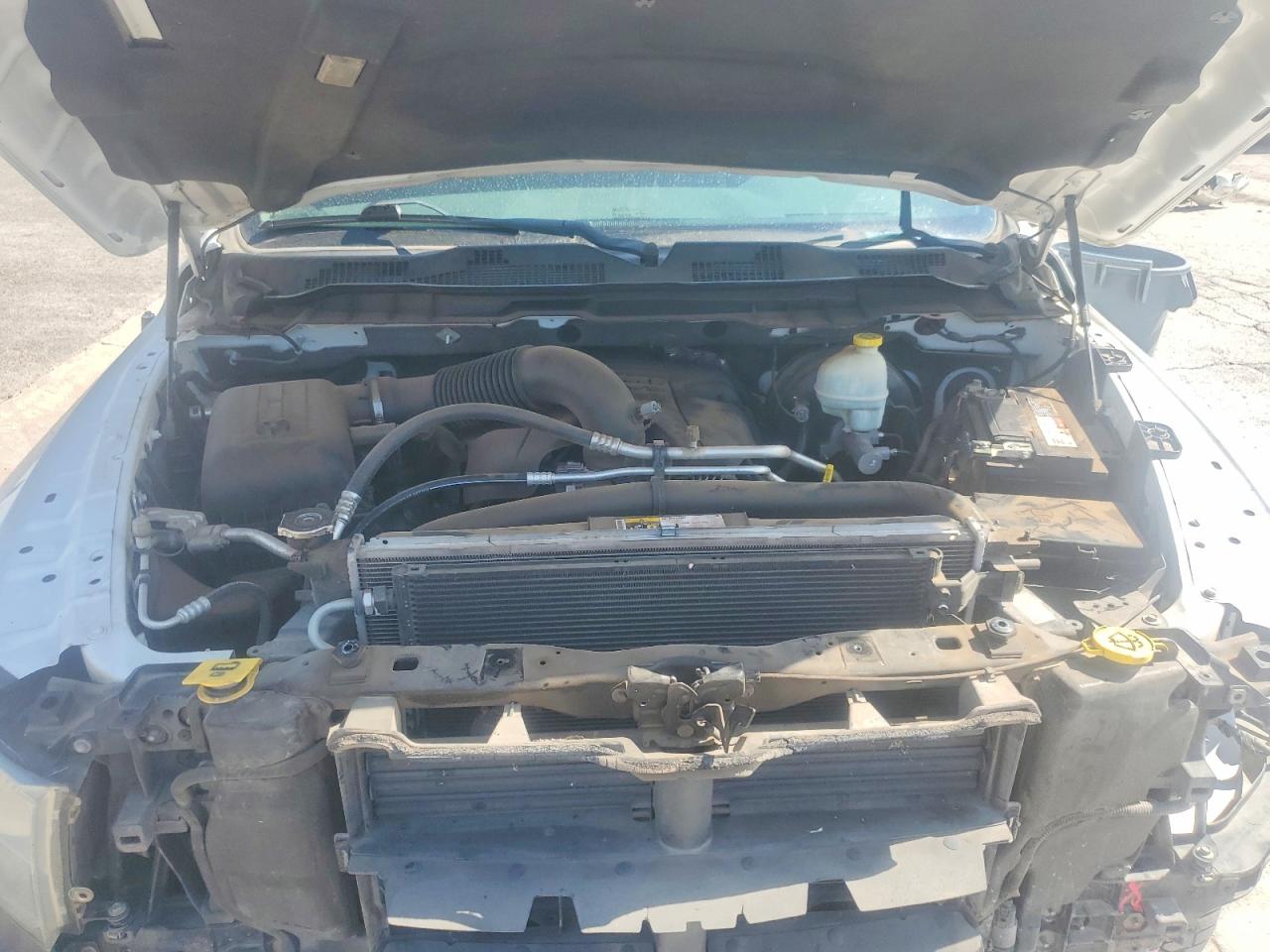 2015 Ram 1500 Slt White vin: 1C6RR7GT6FS587203