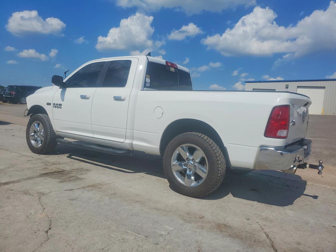 2015 Ram 1500 Slt White vin: 1C6RR7GT6FS587203