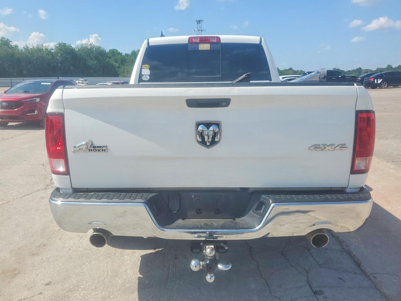 2015 Ram 1500 Slt White vin: 1C6RR7GT6FS587203