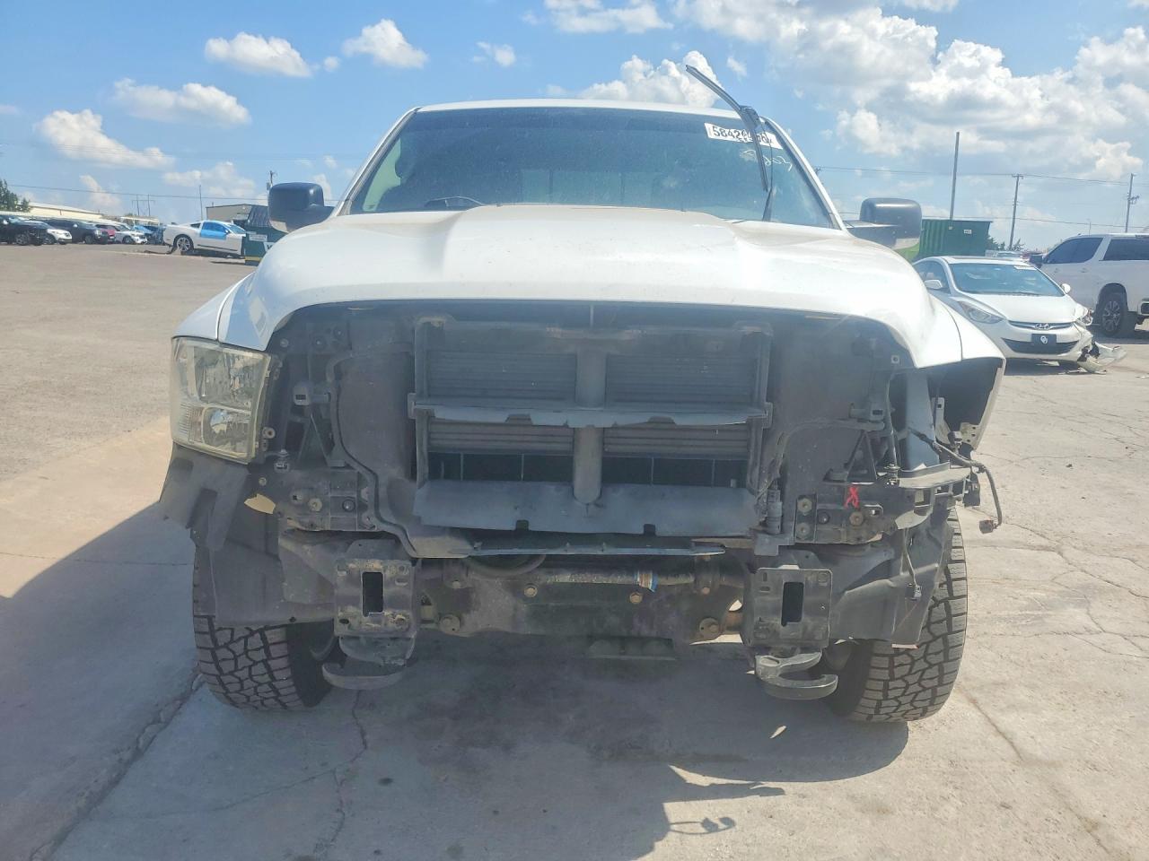 2015 Ram 1500 Slt White vin: 1C6RR7GT6FS587203
