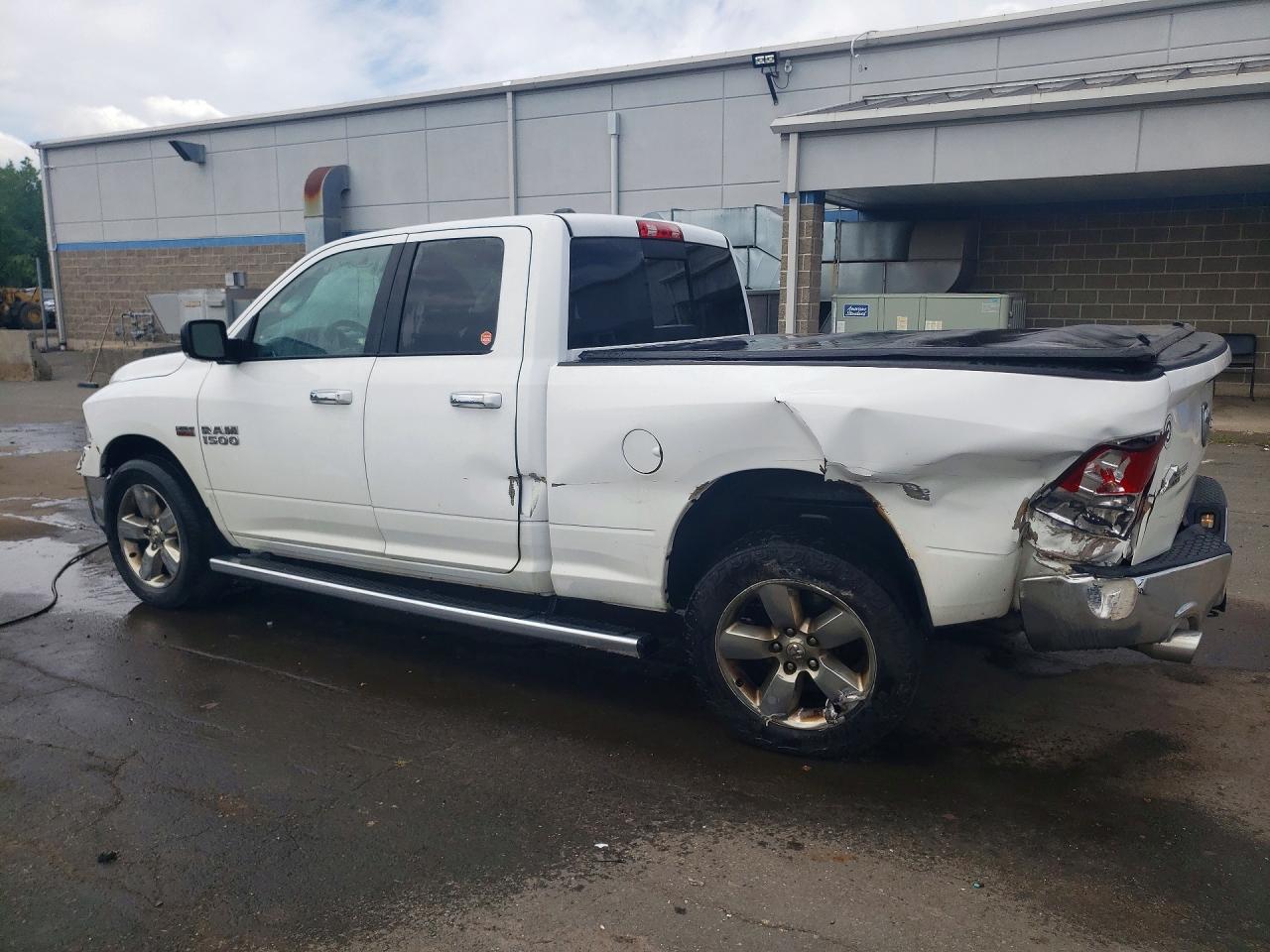 2015 Ram 1500 Slt White vin: 1C6RR7GT6FS665348