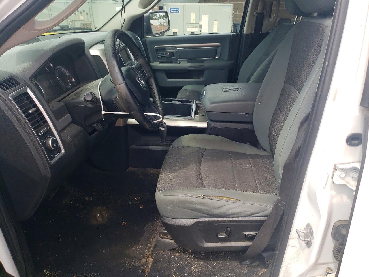 2015 Ram 1500 Slt White vin: 1C6RR7GT6FS665348
