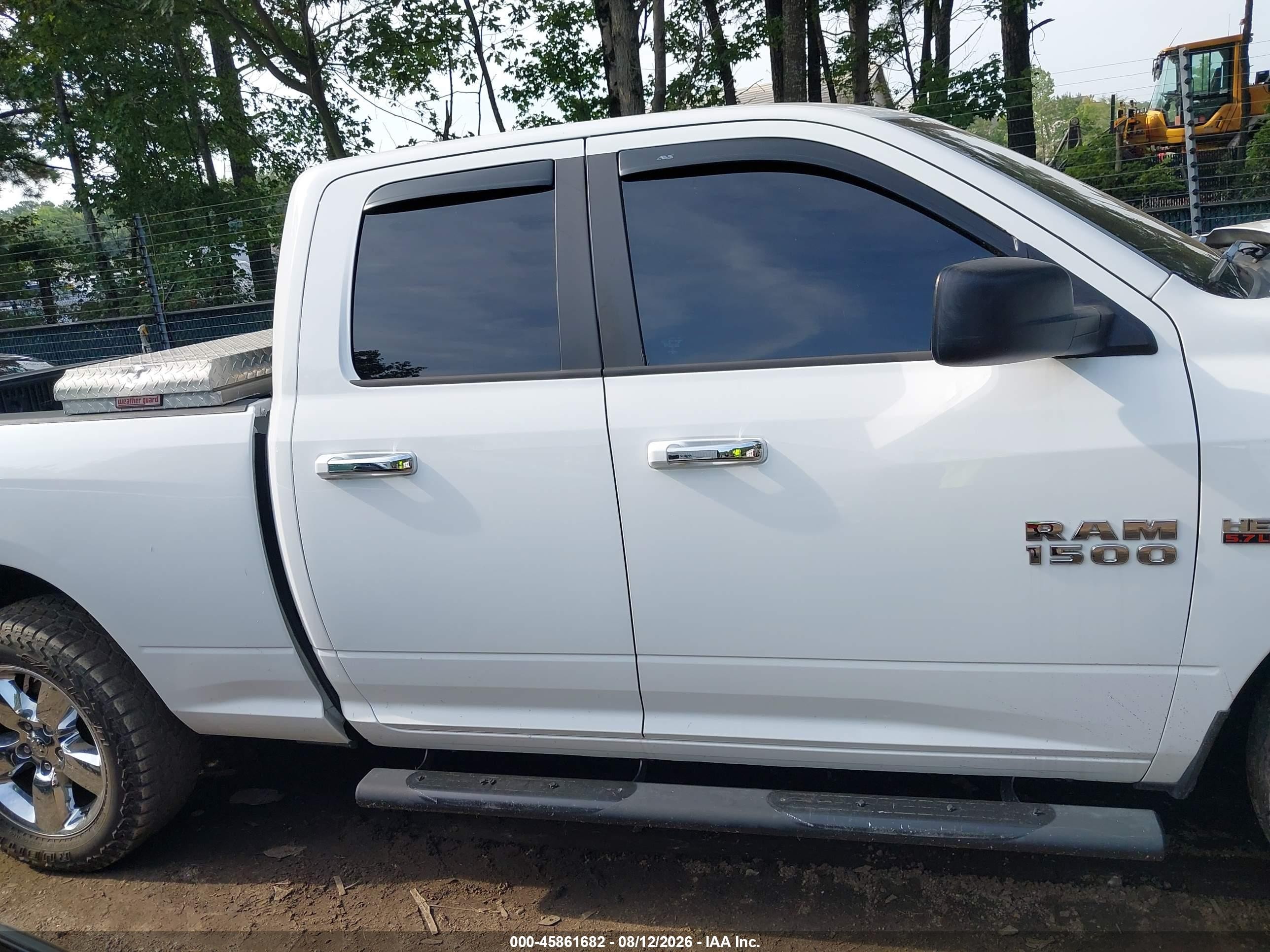 2015 Ram 1500 Big Horn Белый vin: 1C6RR7GT6FS764221