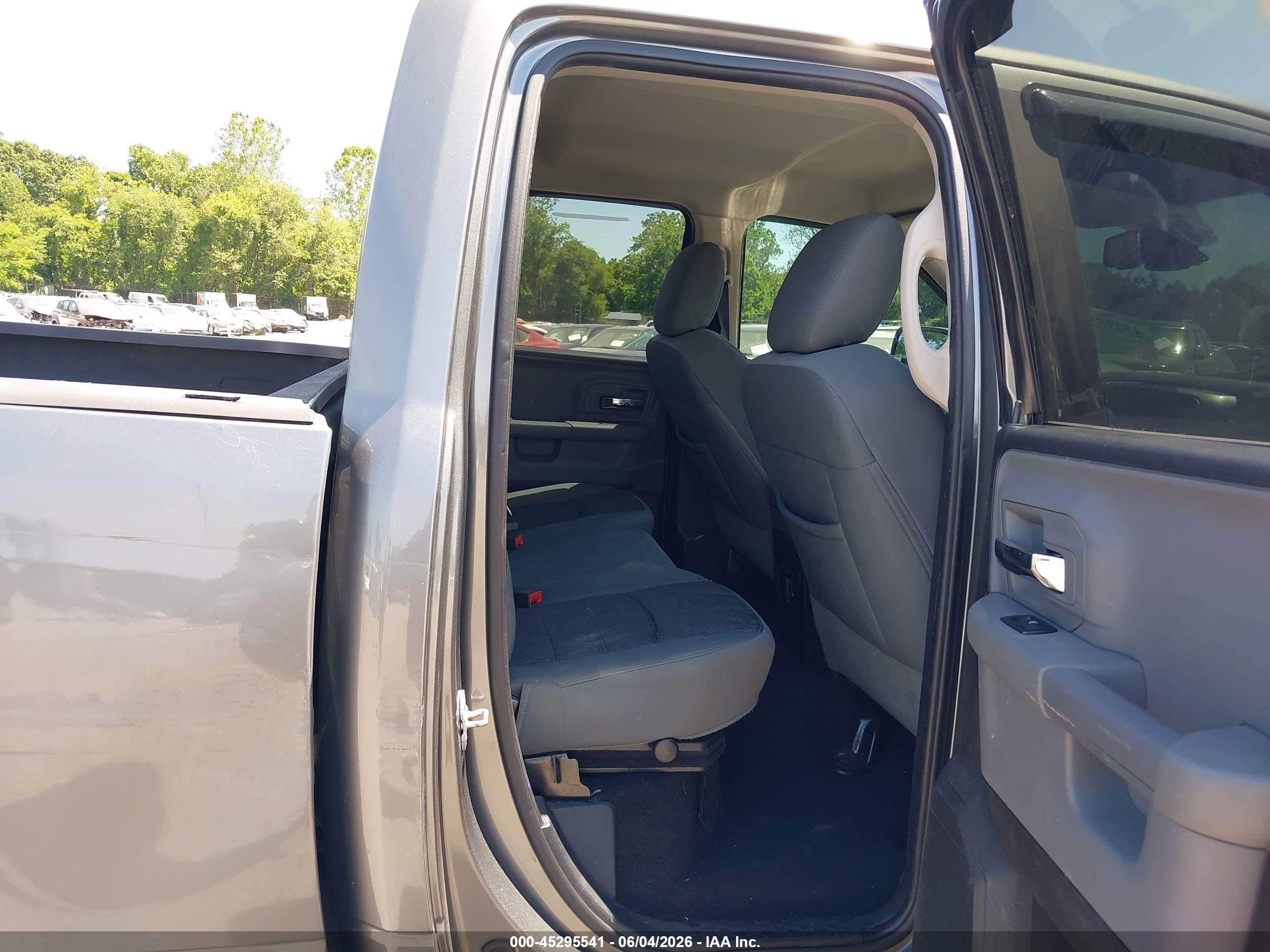 2013 Ram 1500 Outdoorsman Gray vin: 1C6RR7GT7DS584873