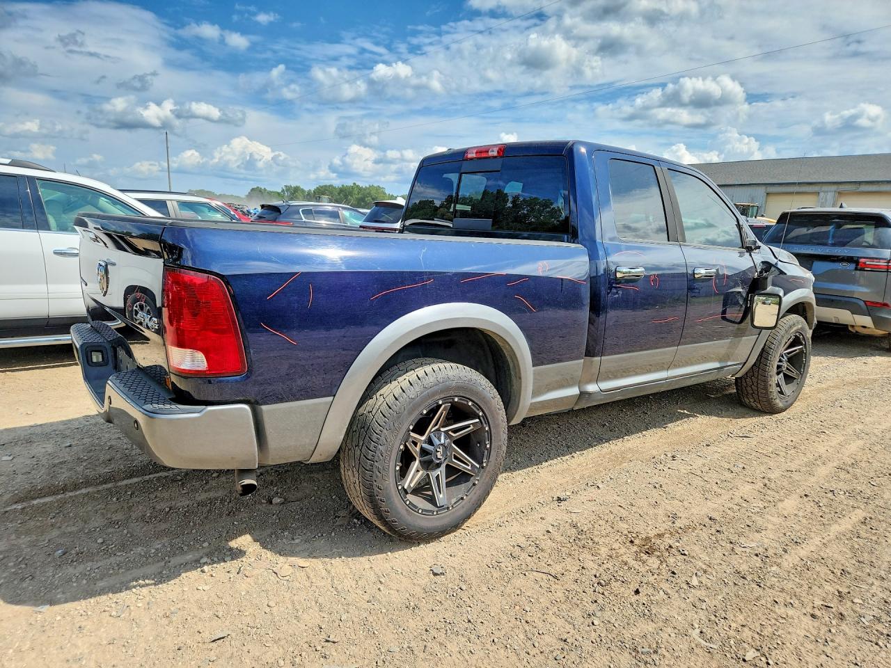 2013 Ram 1500 Slt Blue vin: 1C6RR7GT7DS587501