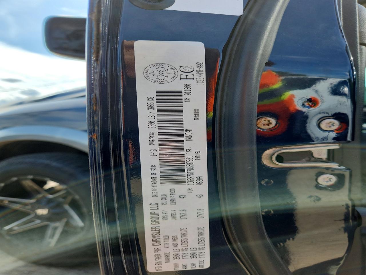 2013 Ram 1500 Slt Blue vin: 1C6RR7GT7DS587501