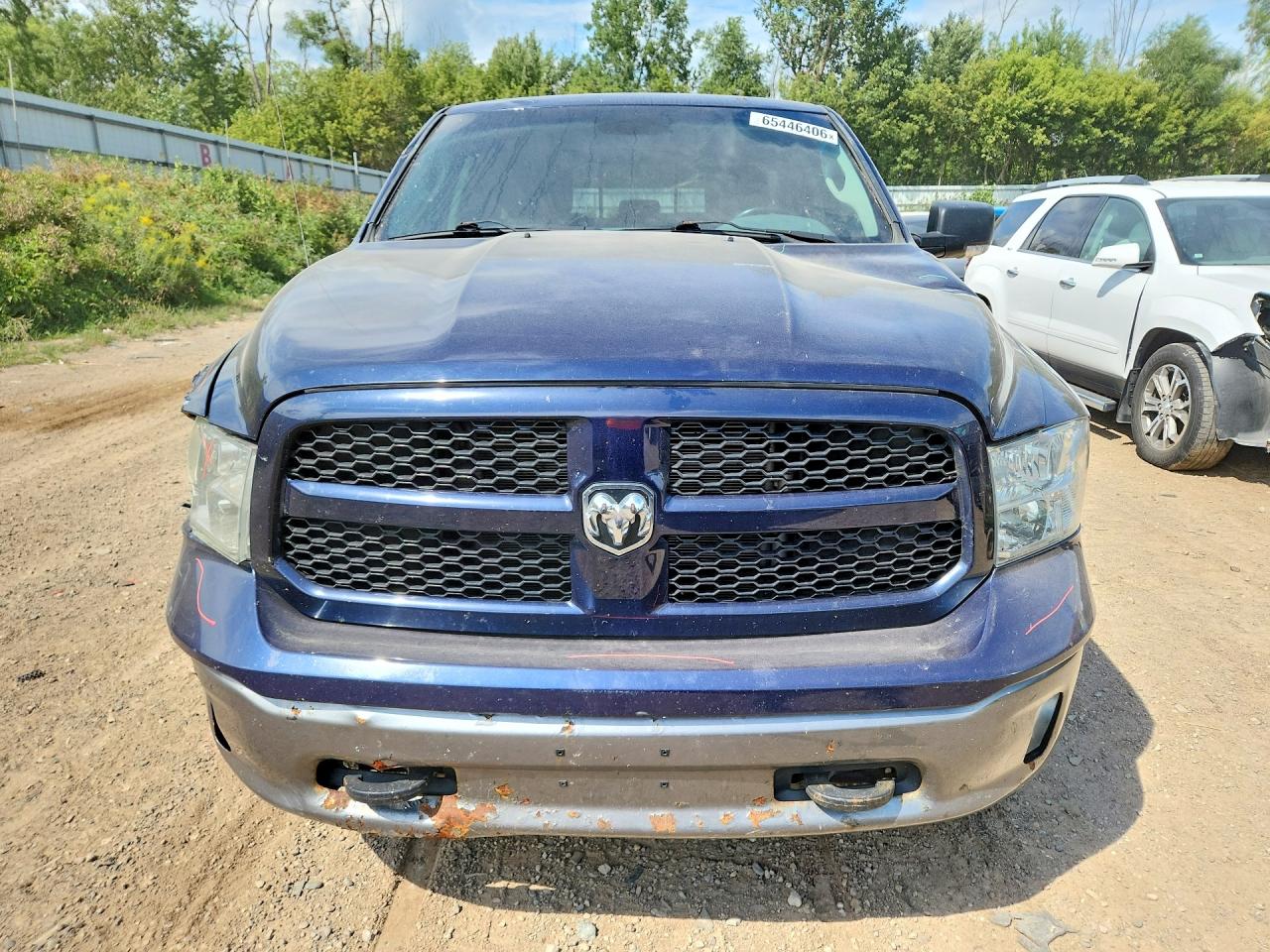 2013 Ram 1500 Slt Blue vin: 1C6RR7GT7DS587501