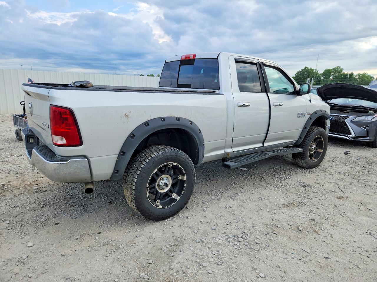 2014 Ram 1500 Slt Gray vin: 1C6RR7GT7ES181378