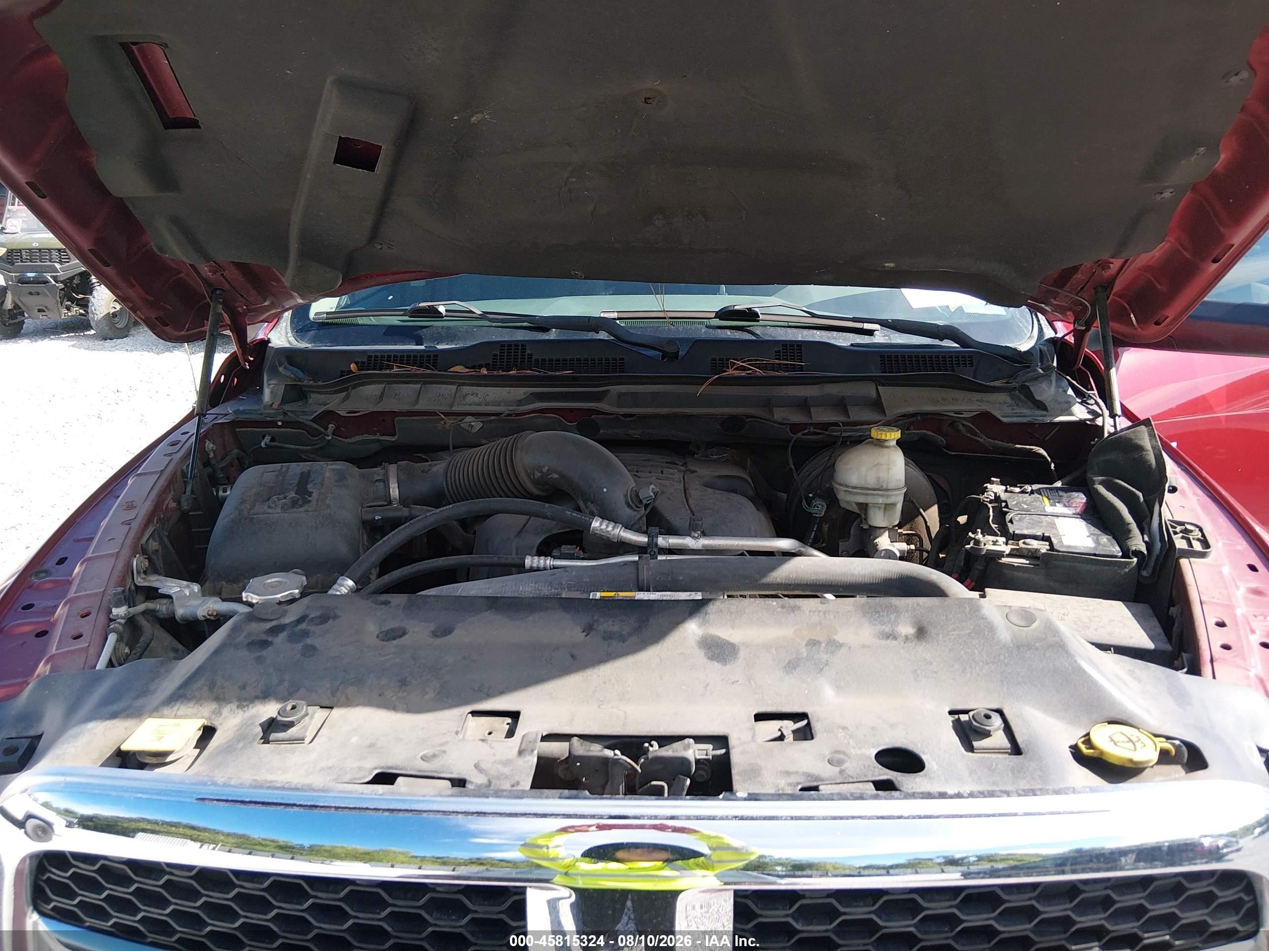 2014 Ram 1500 Slt Red vin: 1C6RR7GT7ES181428