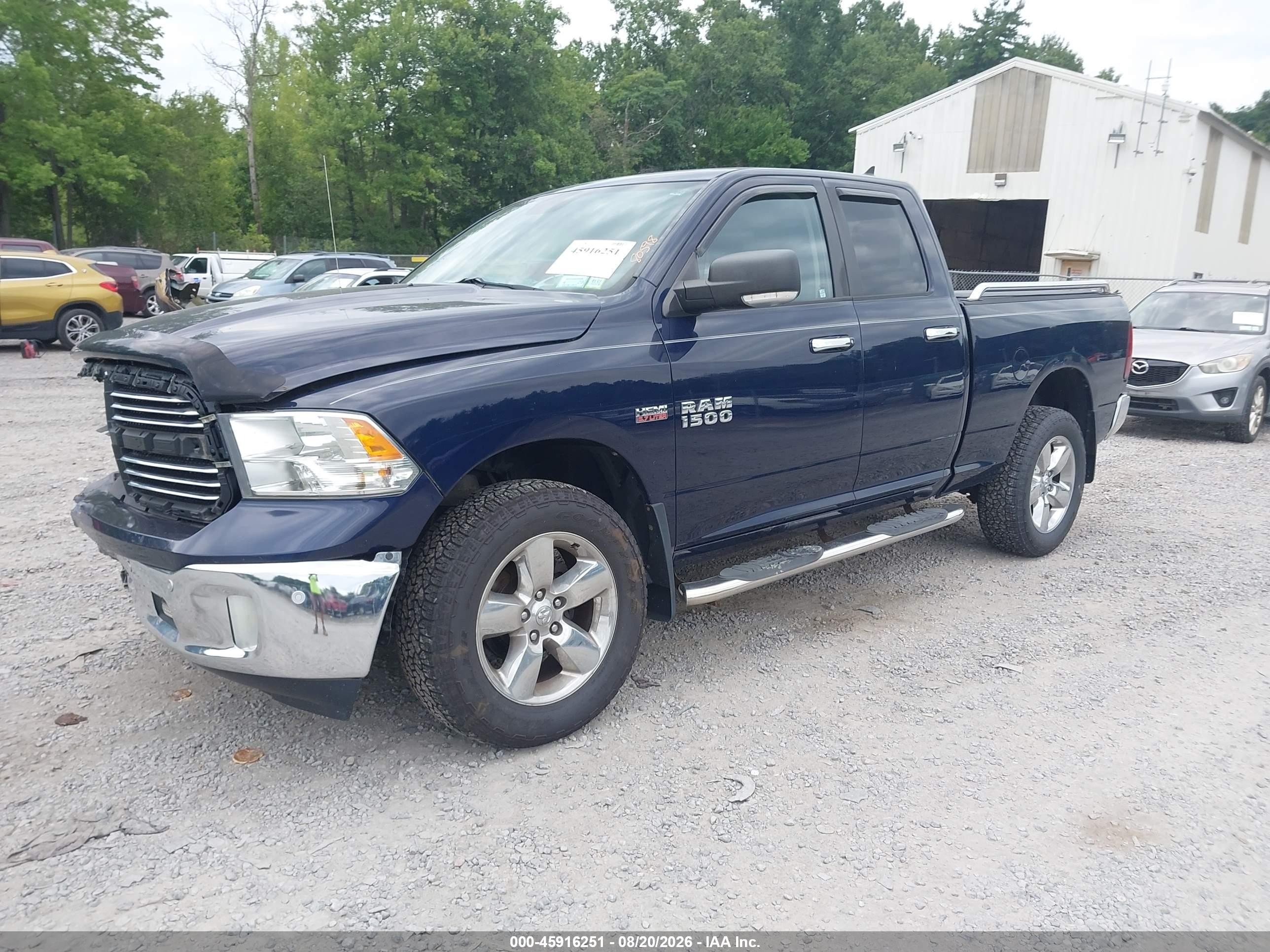 2014 Ram 1500 Big Horn Blue vin: 1C6RR7GT7ES219045
