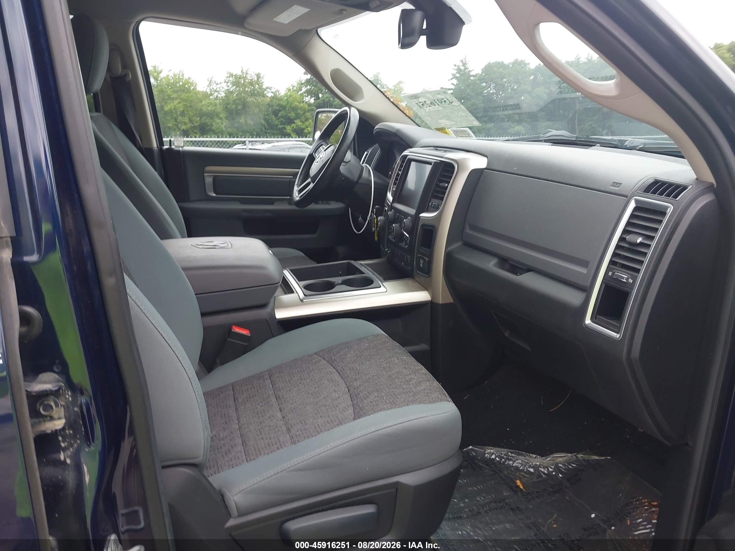 2014 Ram 1500 Big Horn Blue vin: 1C6RR7GT7ES219045