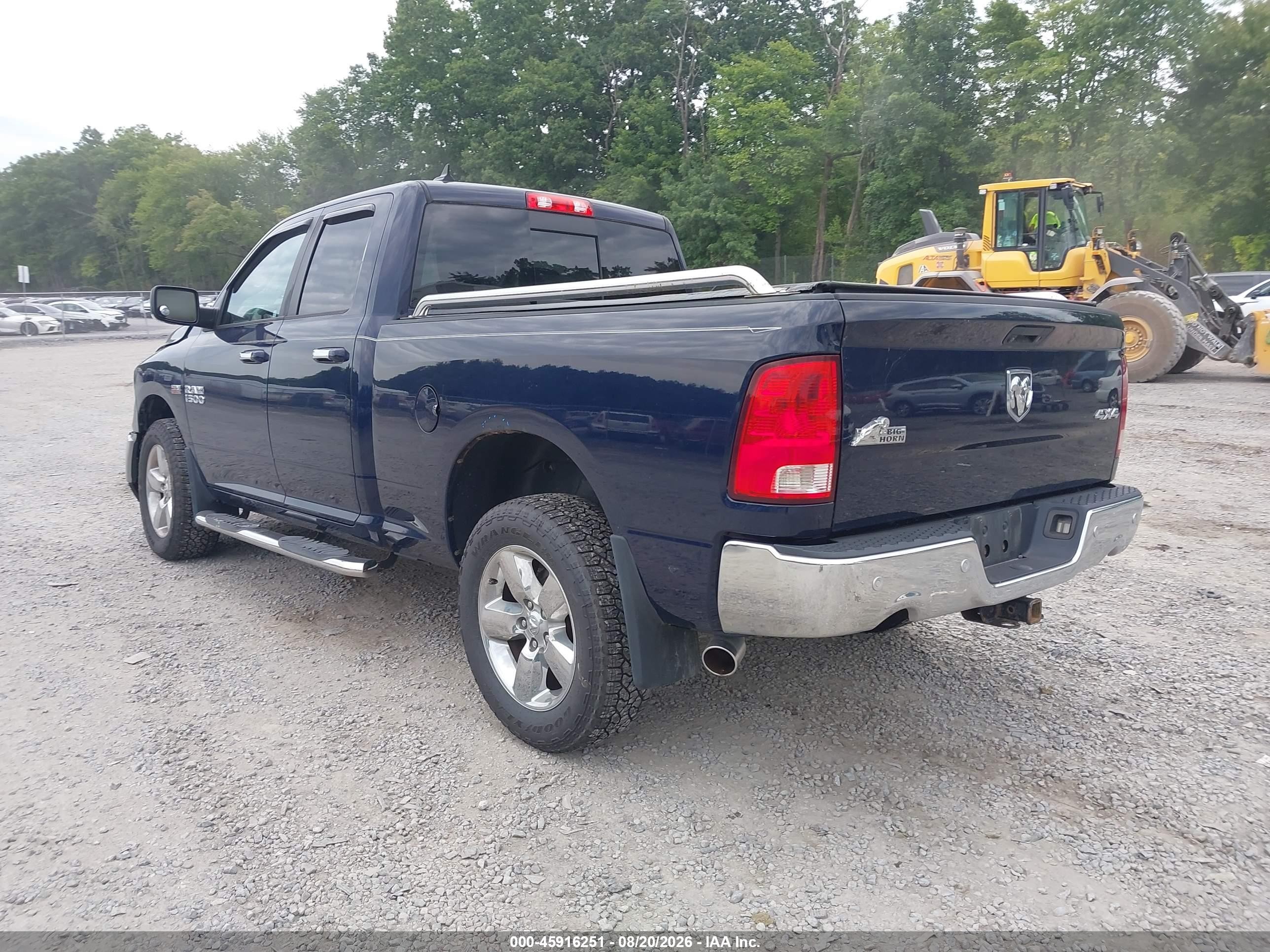 2014 Ram 1500 Big Horn Blue vin: 1C6RR7GT7ES219045